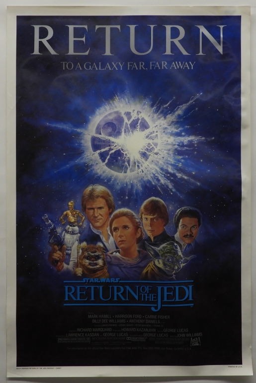 STAR WARS RETURN OF THE JEDI 1985 MOVIE