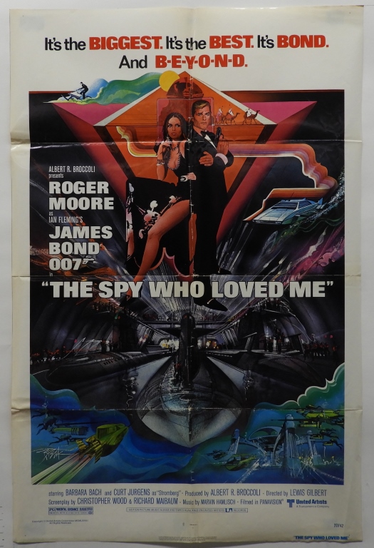 007 THE SPY WHO LOVED ME 1977 ONE