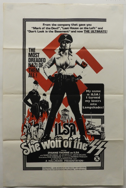 SHE WOLF OF THE SS 1975 ONE SHEET 35f8f8