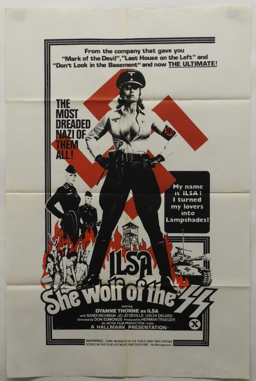 SHE WOLF OF THE SS 1975 ONE SHEET 35f8f9