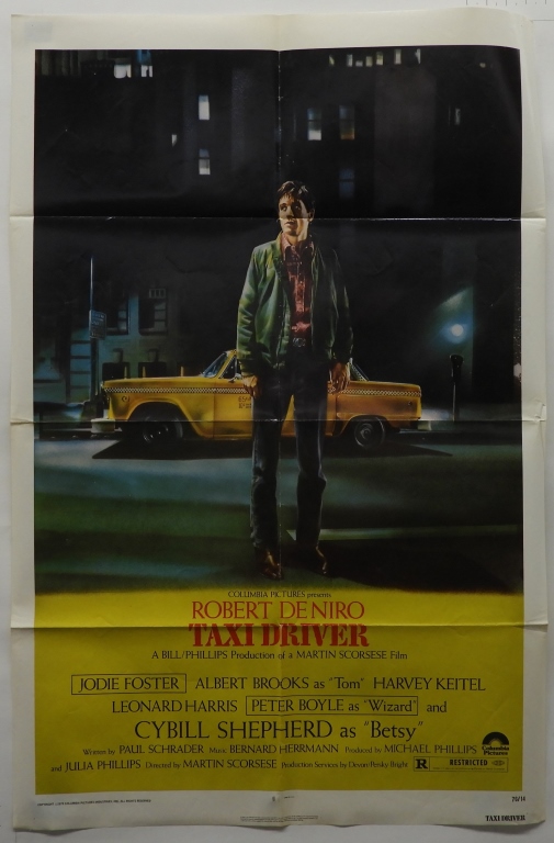 TAXI DRIVER 1976 ONE SHEET MOVIE 35f8f4