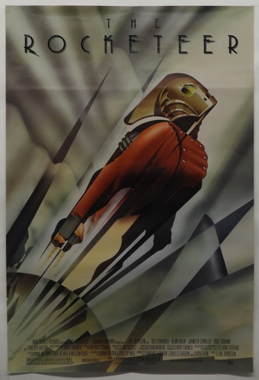 THE ROCKETEER 1991 DS ONE SHEET 35f903