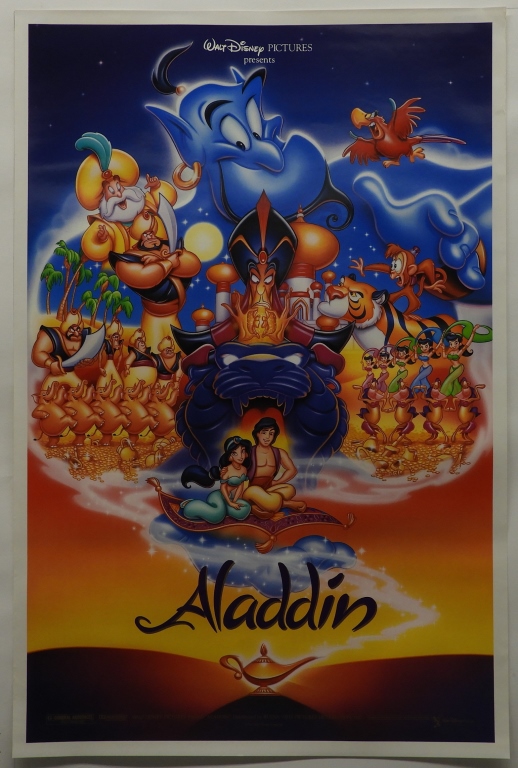 ALADDIN 1992 DS ONE SHEET MOVIE POSTER