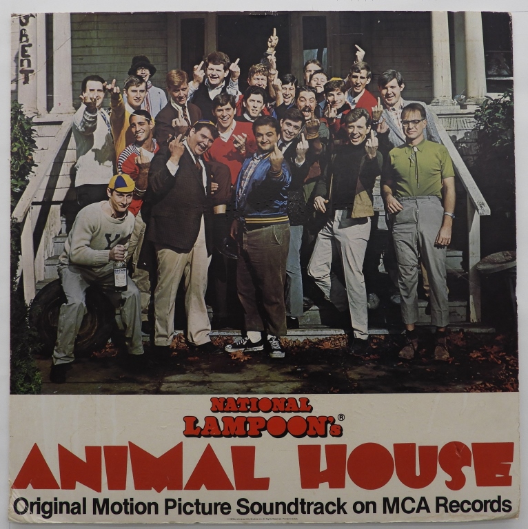 RARE ANIMAL HOUSE SOUNDTRACK POSTER 35f90f