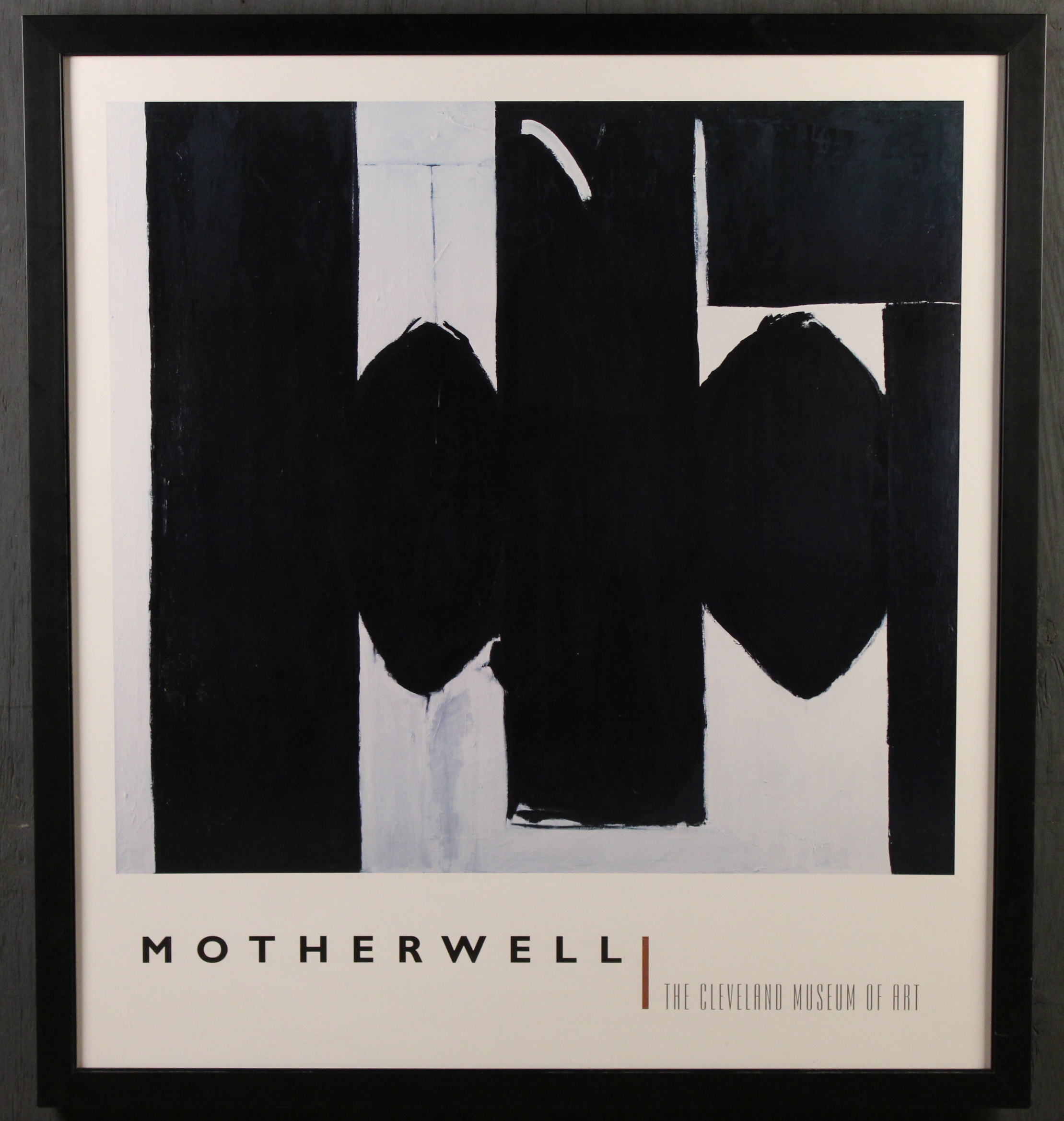 ROBERT MOTHERWELL EXHIBITION POSTER 35f93b