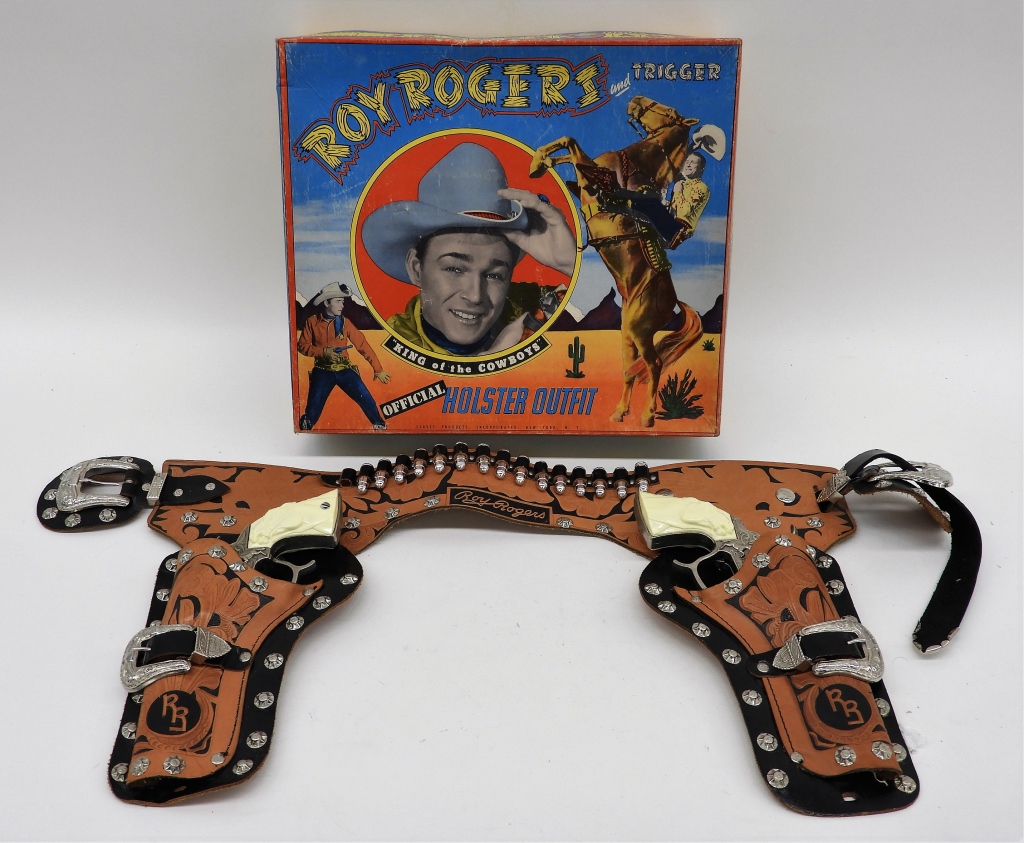 ROY ROGERS OFFICIAL HOLSTER & CAP