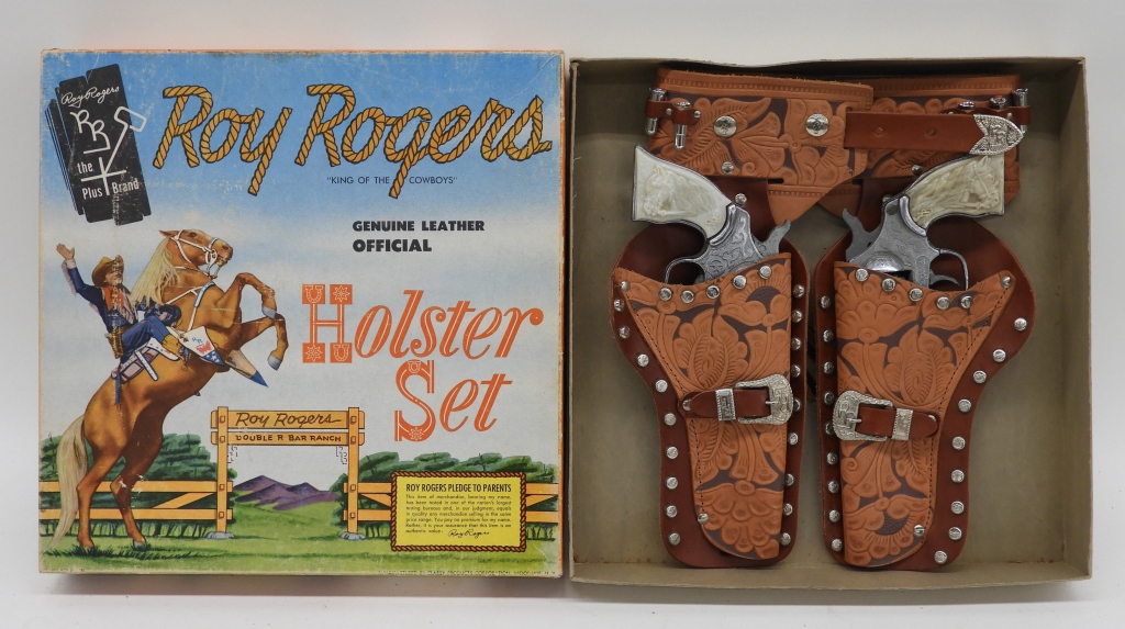 ROY ROGERS OFFICIAL CAP GUN HOLSTER 35f9db