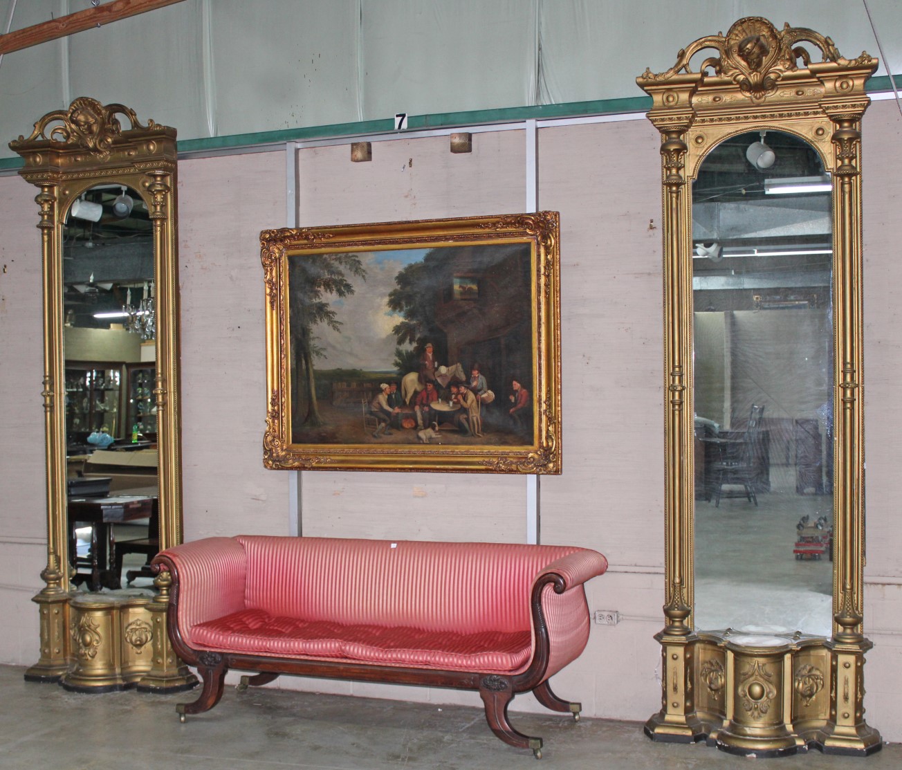 ***PR TO LOT 448; PIER MIRROR **PAIR