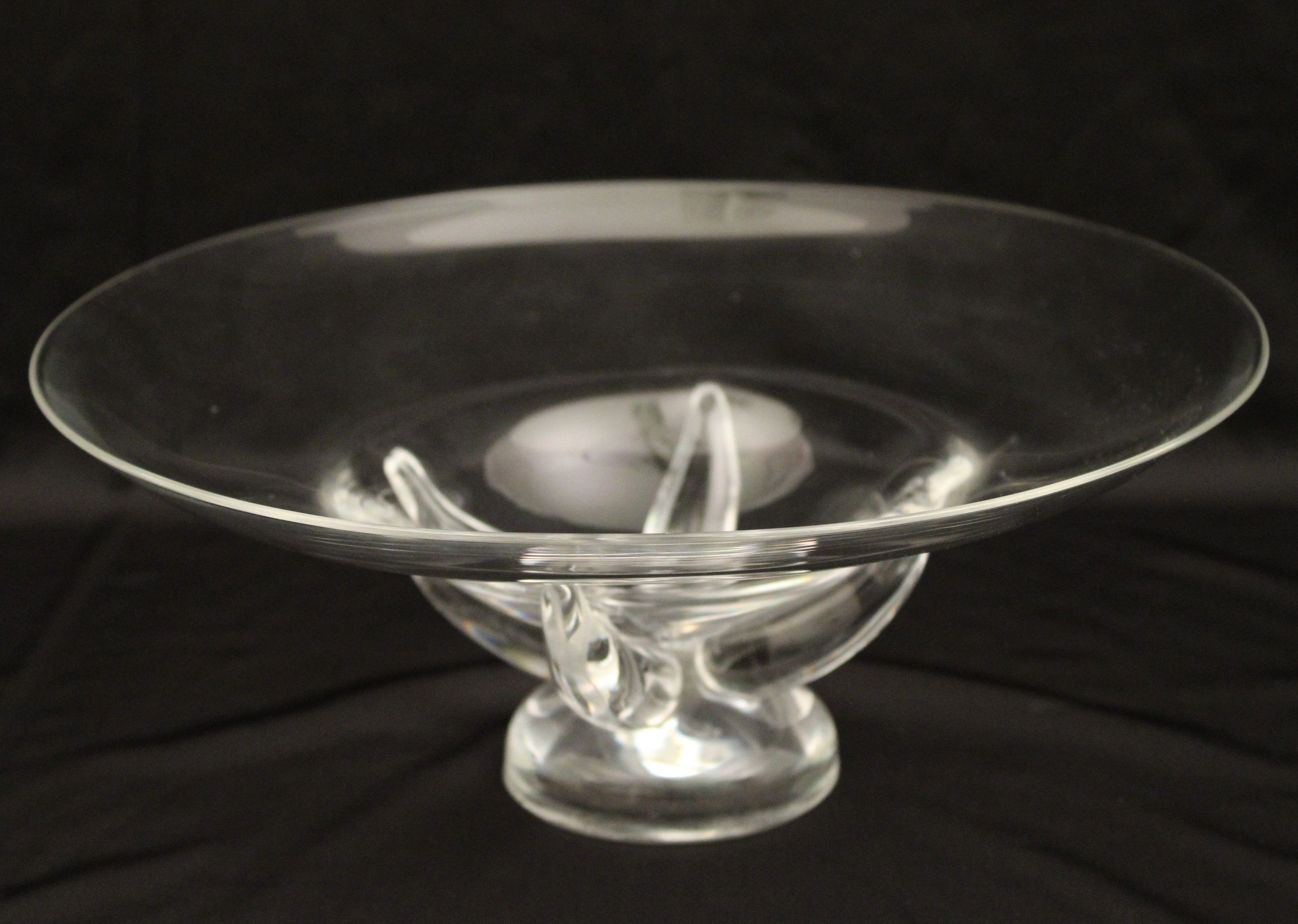 10 5 SIGNED STUEBEN GLASS BOWL 35fb0a