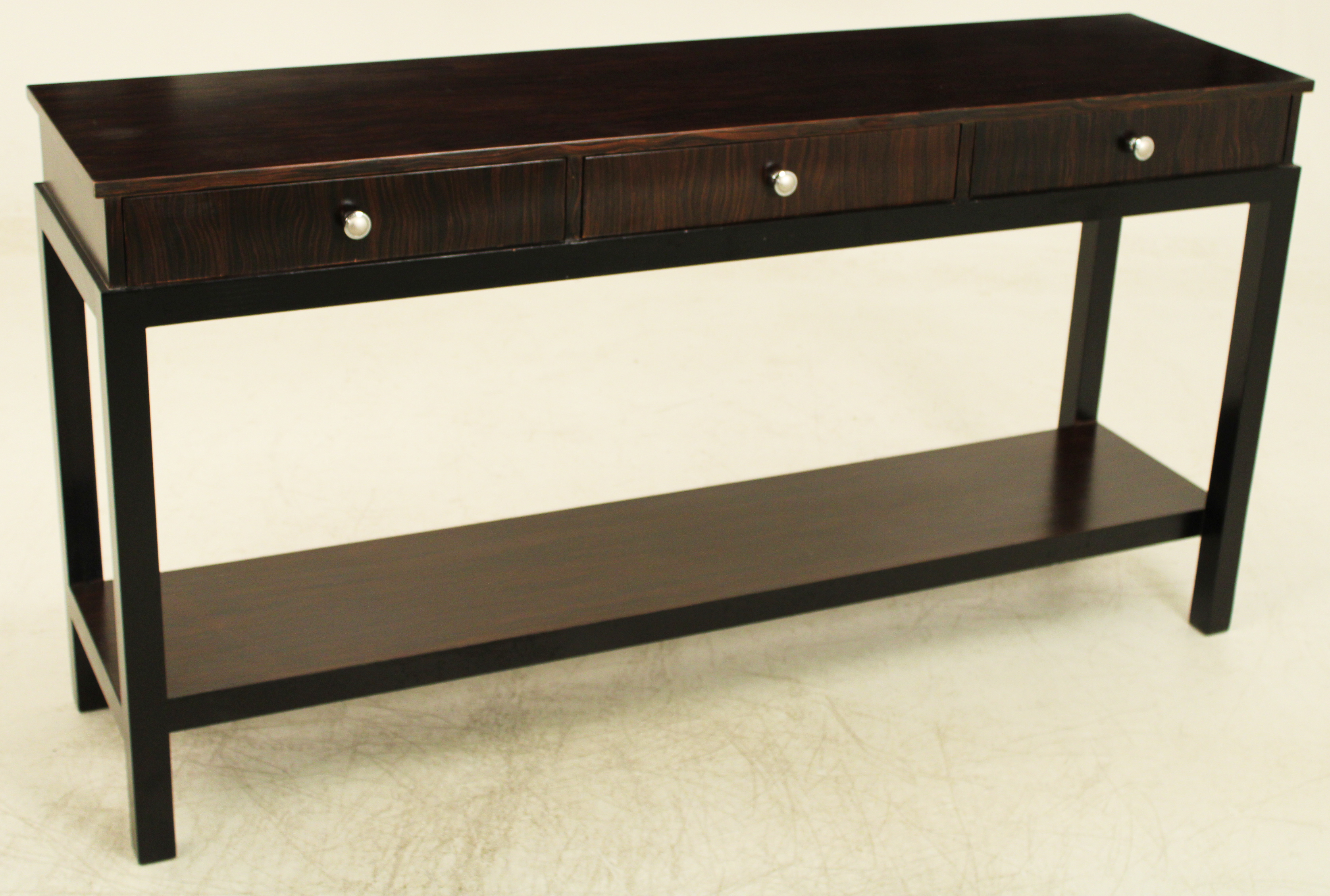 CONTEMPORARY MADAGASCAR EBONY VENEERED 35fbc1