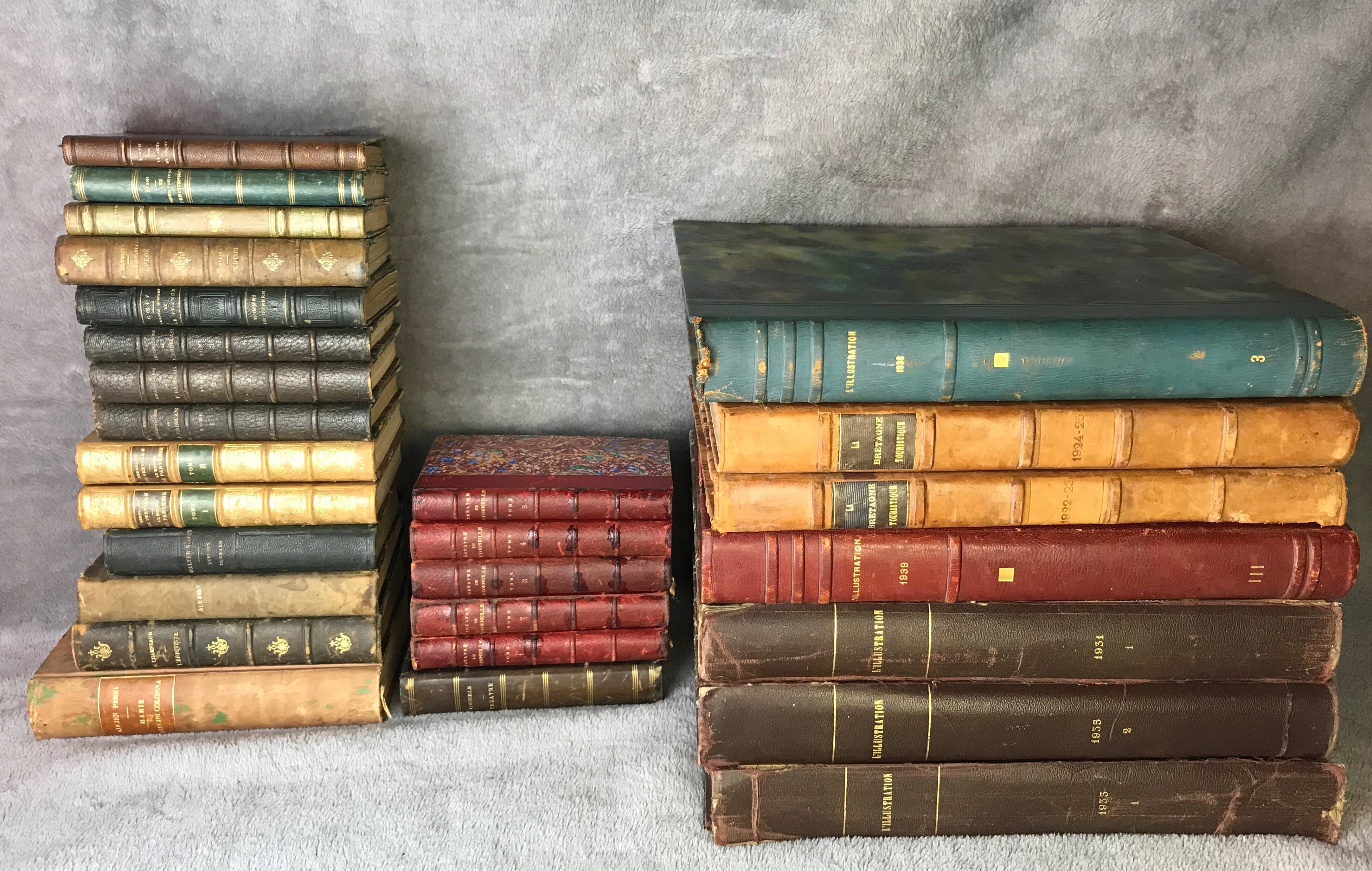 46 LEATHER BOUND BOOKS 46 LEATHER