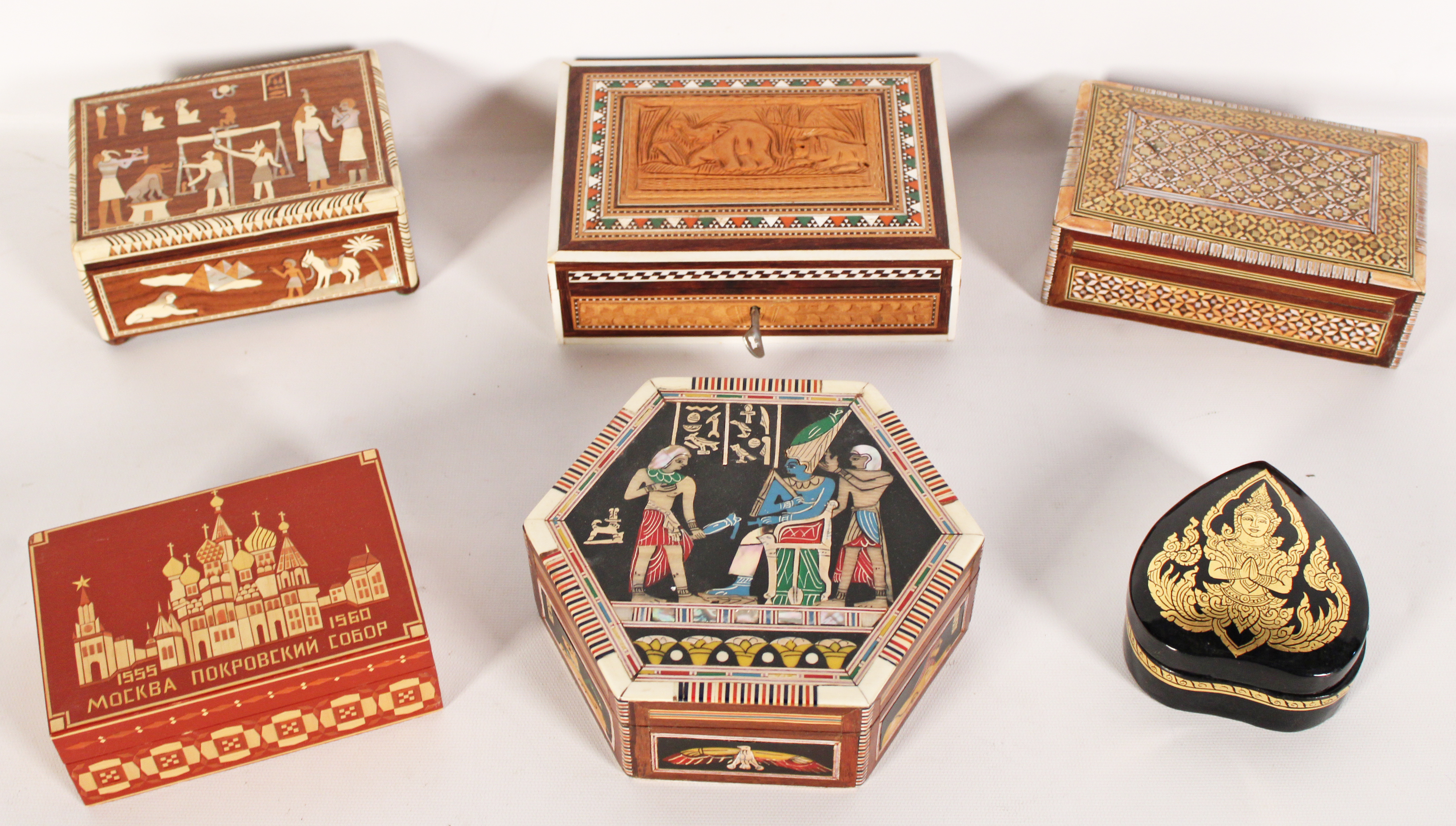 GROUP OF 6 INTERNATIONAL INLAID