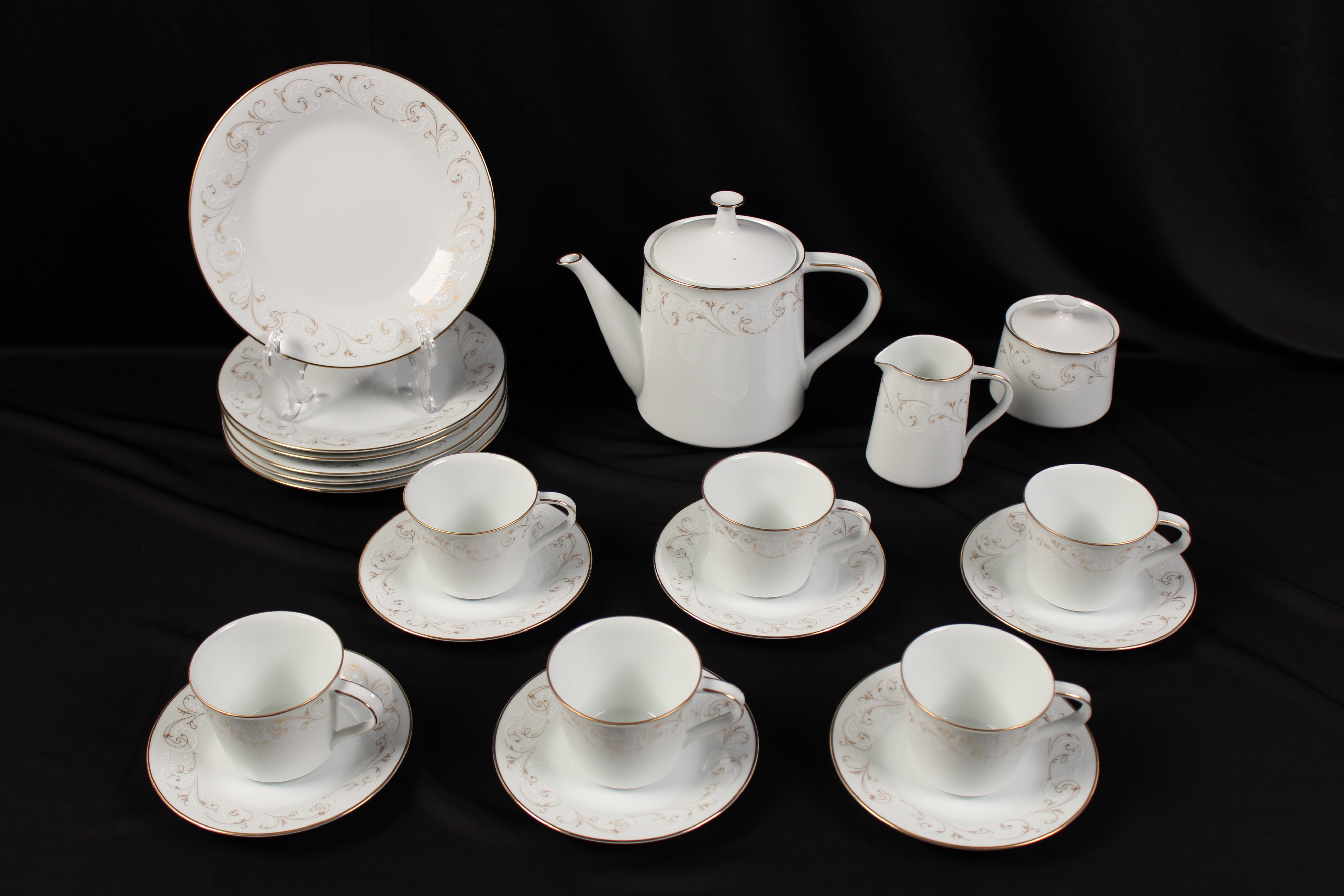 DESSERT SERVICE DUETTO PATTERN 35fca9