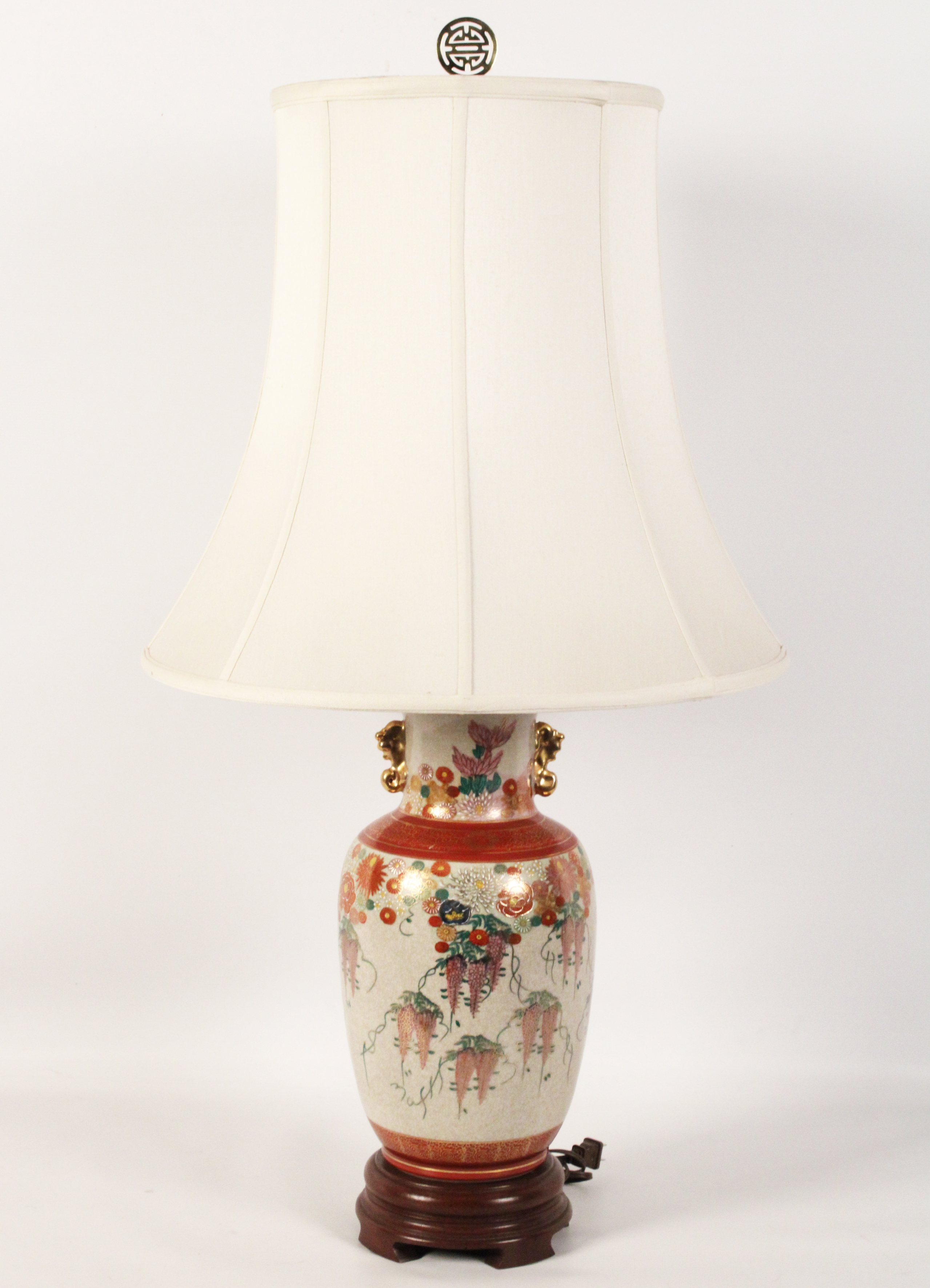 ORIENTAL PORCELAIN VASE MOUNTED 35fcac