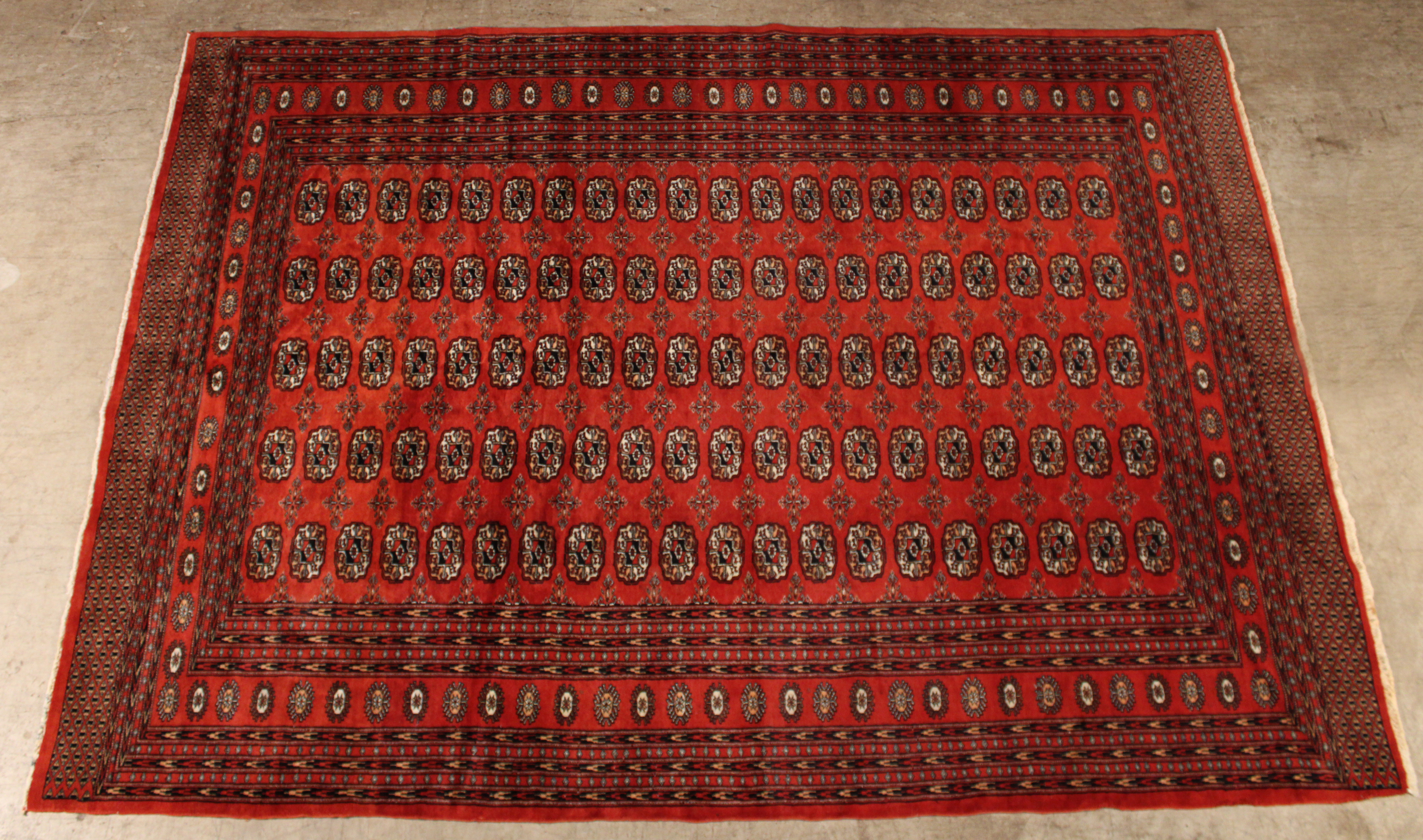 ORIENTAL RUG 8'4" X 6'2" TURKAMAN