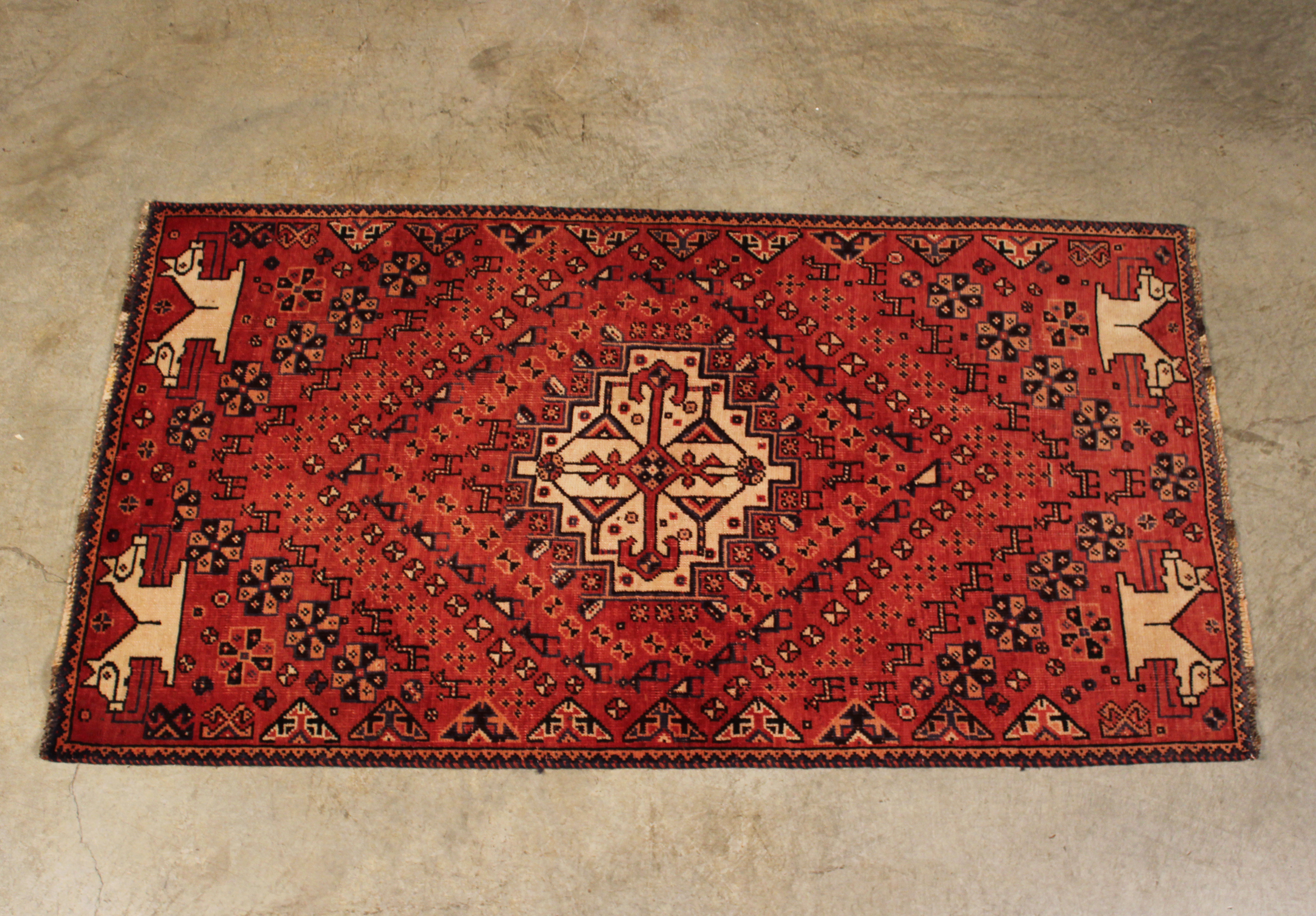 ORIENTAL RUG 5 11 X 3 2 SHIRAZ 35fce1