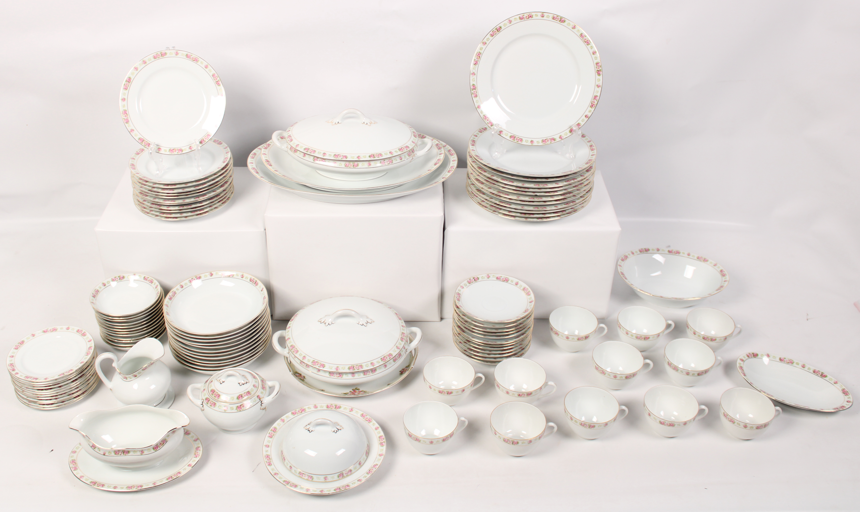 94 PIECE DINNER SERVICE BY BRISTOL 35fcfc