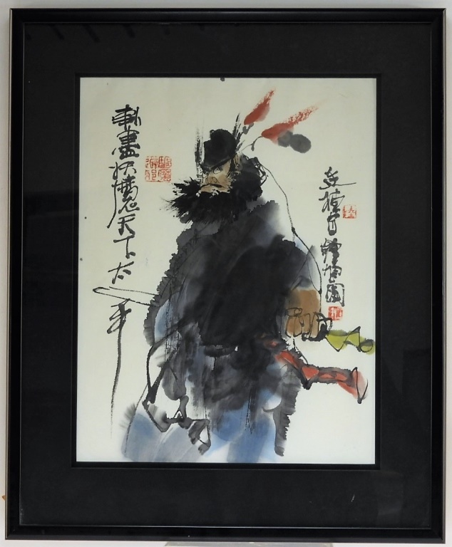 JAPANESE WATERCOLOR PAINTING OF 35fd9d
