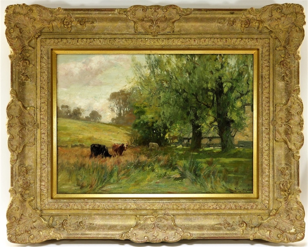 JOSEPH MILNE IMPRESSIONIST COW 35fdb7