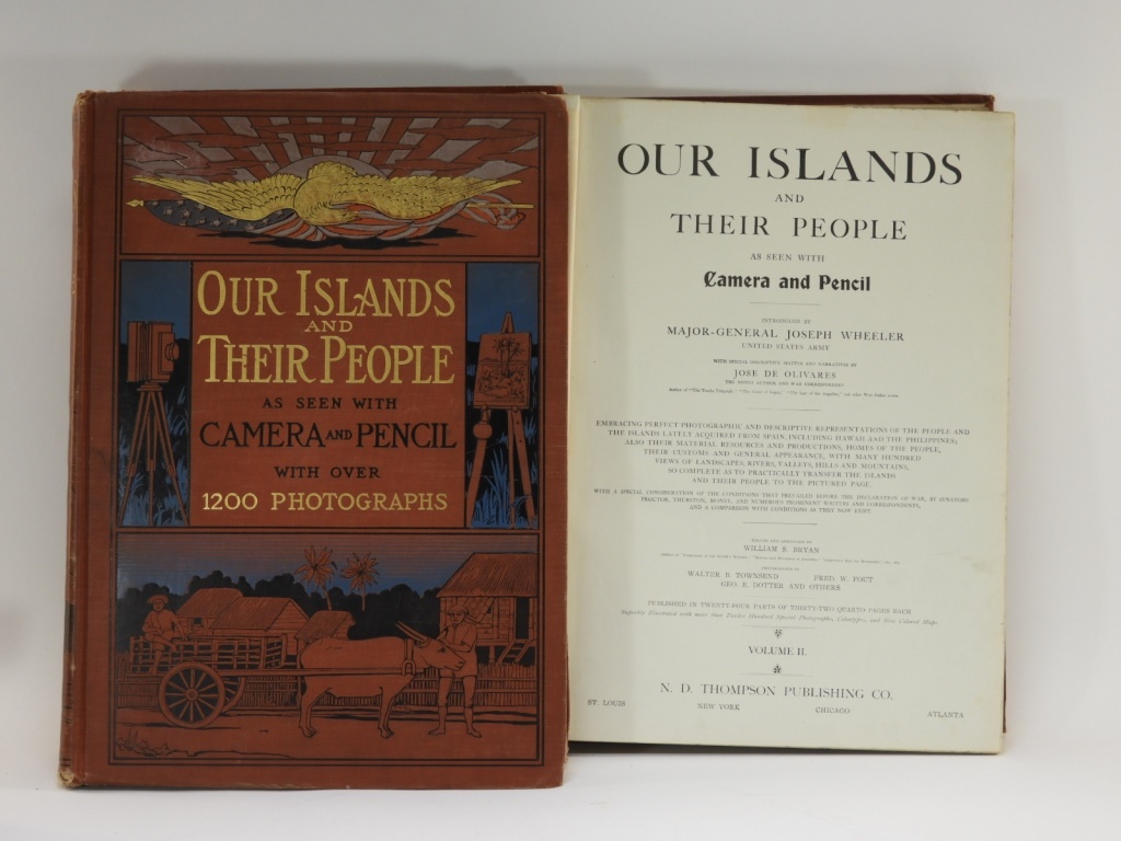 2 VOL. OUR ISLANDS & THEIR PEOPLE PHOTOGRAPH