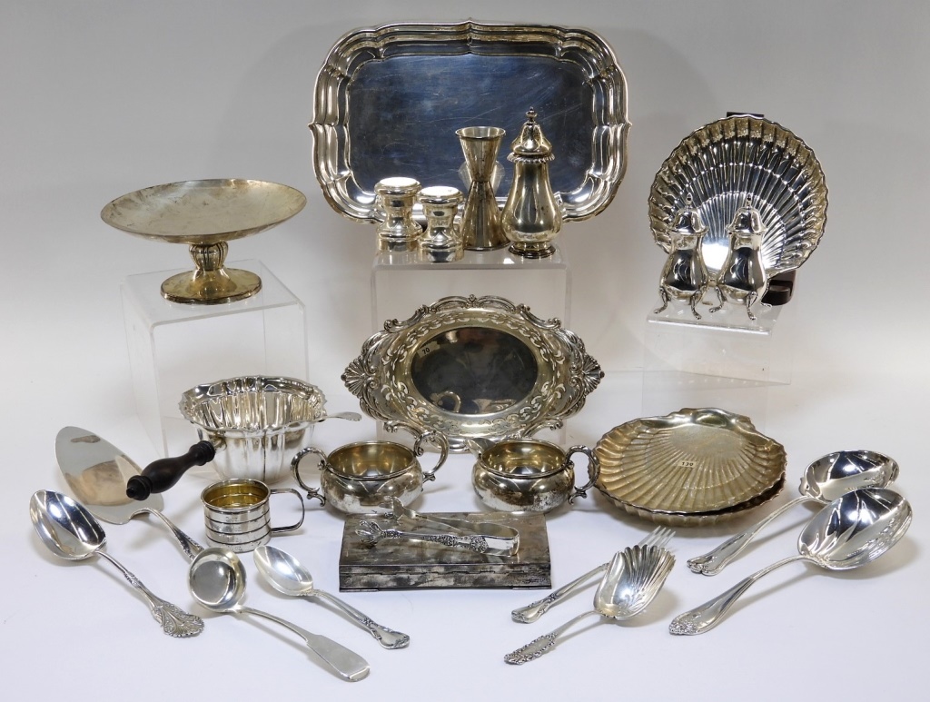 ESTATE STERLING SILVER TABLEWARE 35fea8