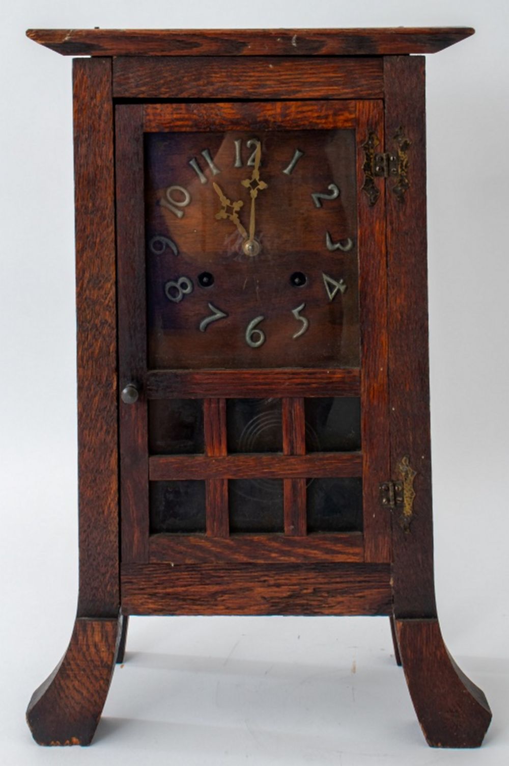 NEW HAVEN SAN PEDRO MISSION MANTEL CLOCK