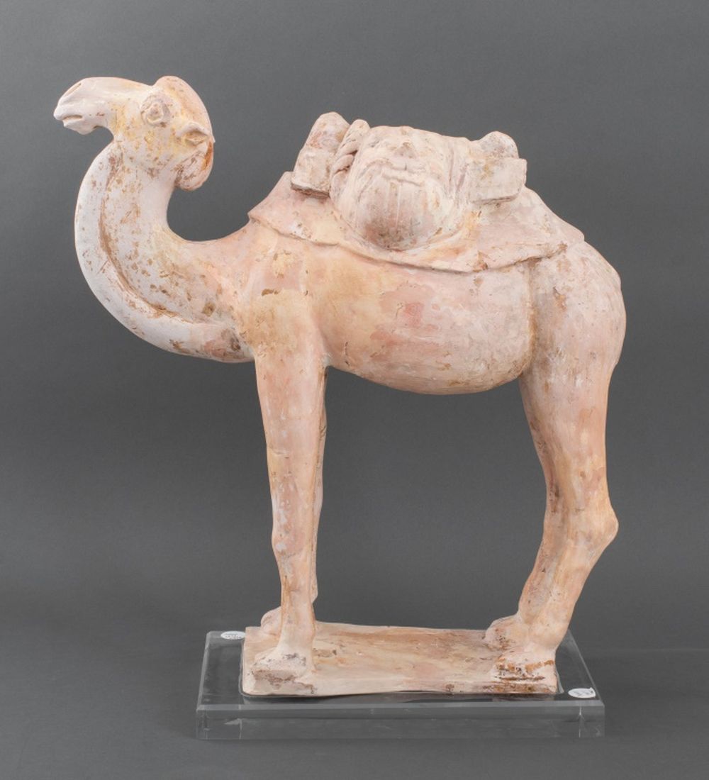 CHINESE TANG DYNASTY CERAMIC CAMEL 360055