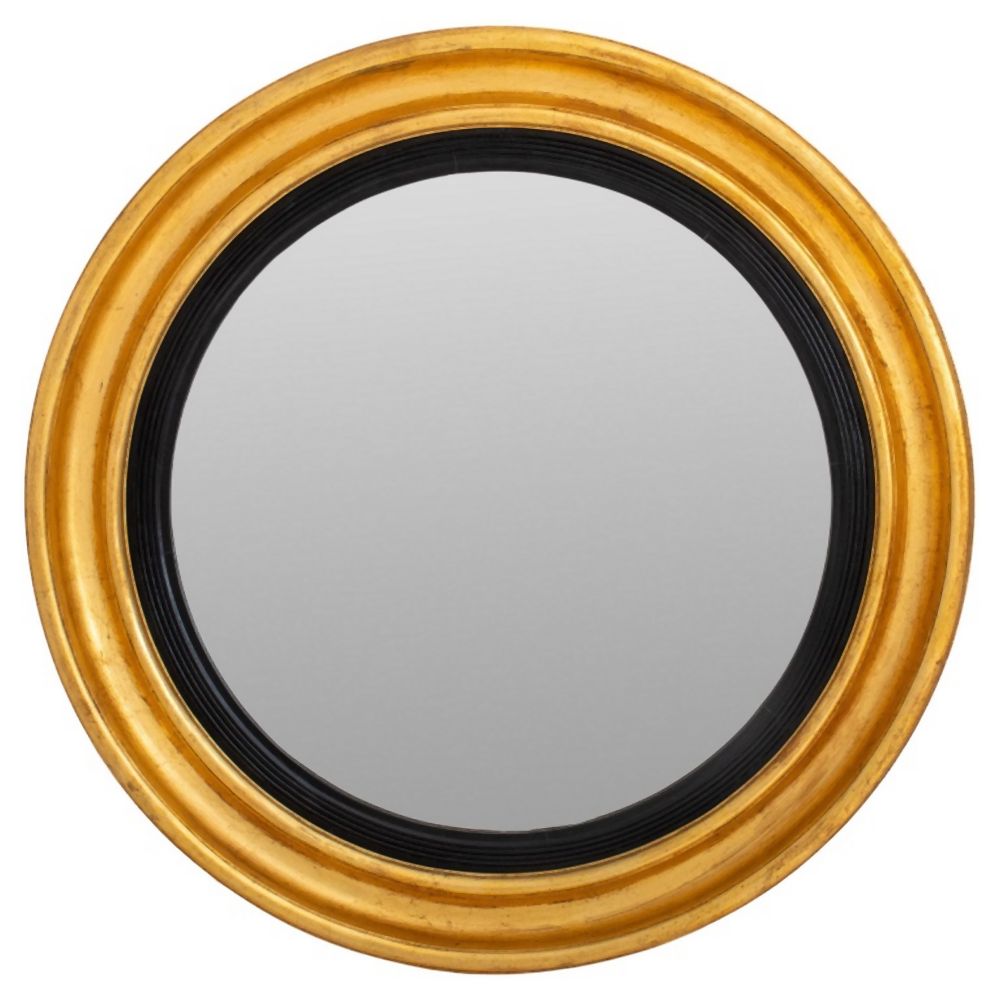 FEDERAL STYLE ROUND GILTWOOD MIRROR 360129