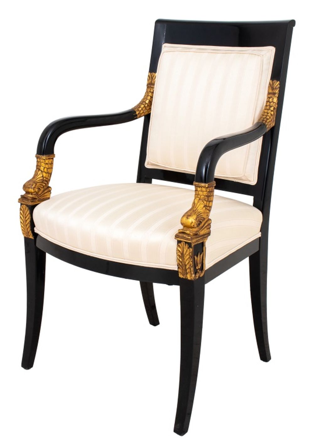 EMPIRE STYLE PARCEL GILT EBONIZED 360148