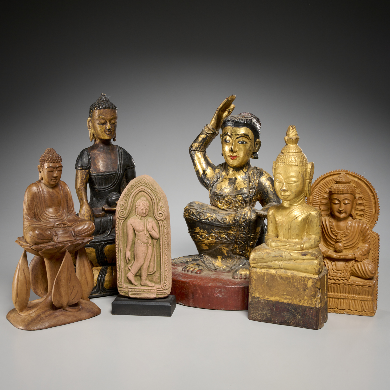 GROUP 6 SOUTHEAST ASIAN BUDDHAS 360189