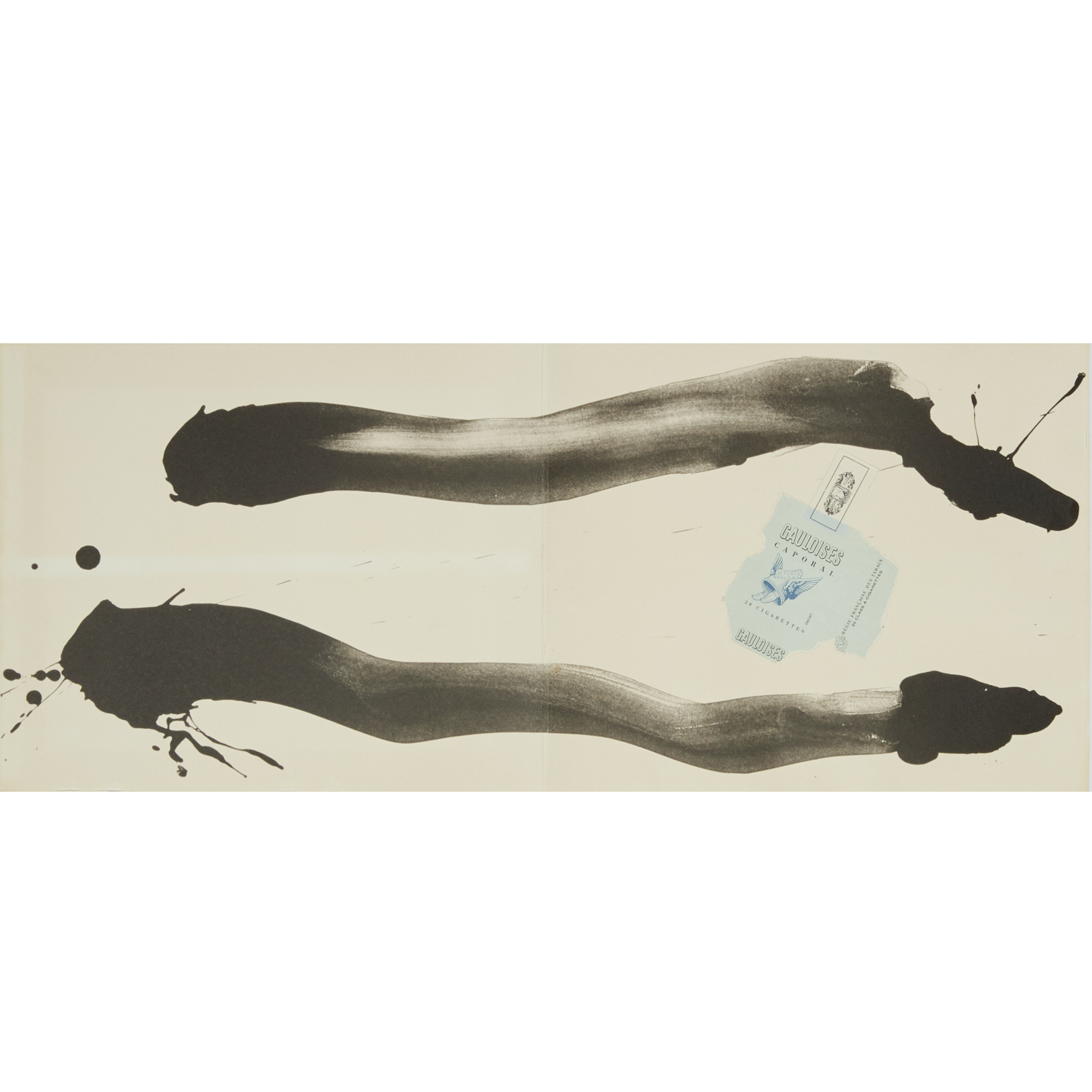 ROBERT MOTHERWELL LITHOGRAPH WITH 3601b1
