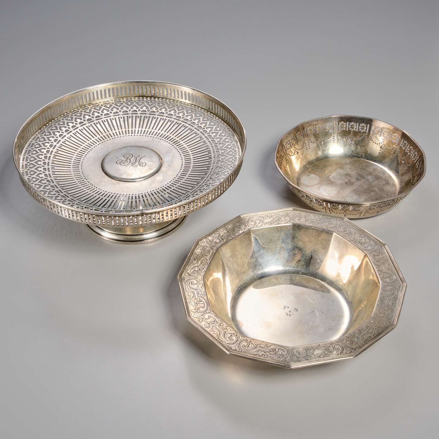 TIFFANY & CO. STERLING SILVER BOWLS