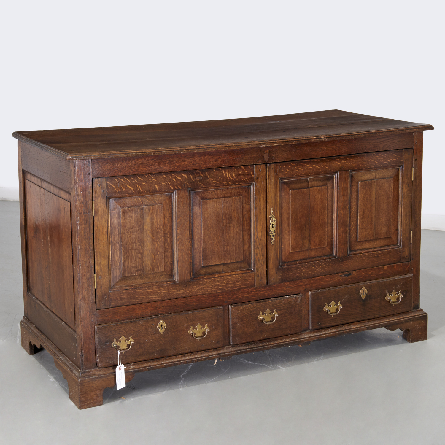 GEORGE III OAK WELSH DRESSER BASE