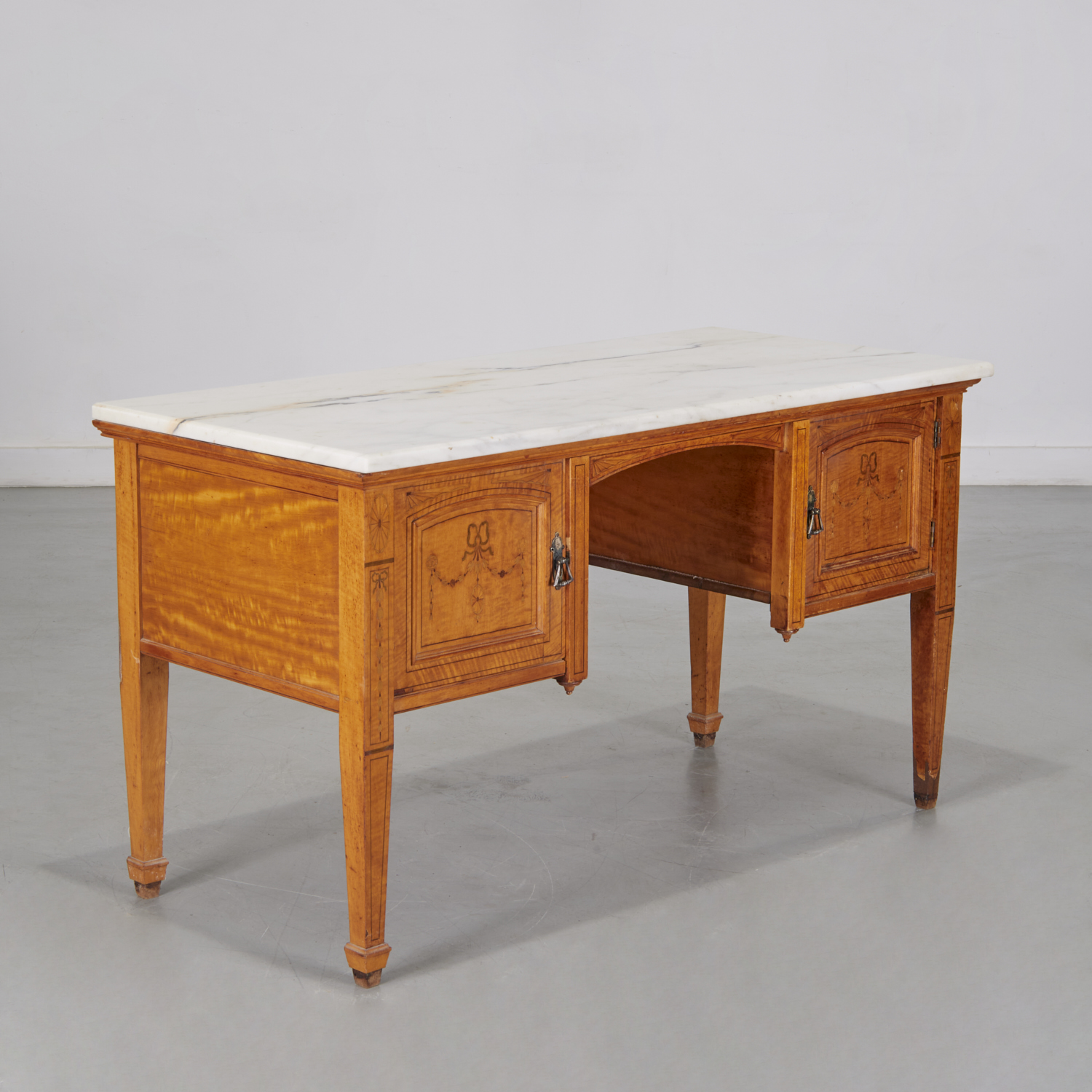 EDWARDIAN INLAID SATINWOOD DRESSING 36023c