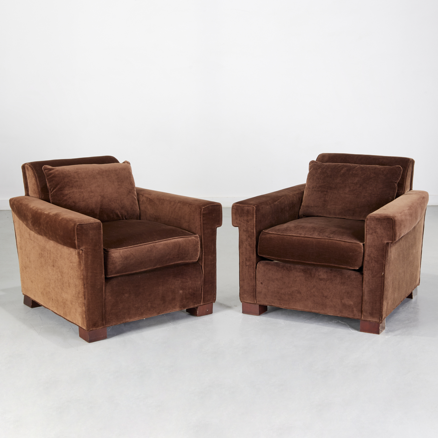 PAIR HICKORY CHAIR CO ART DECO 360257