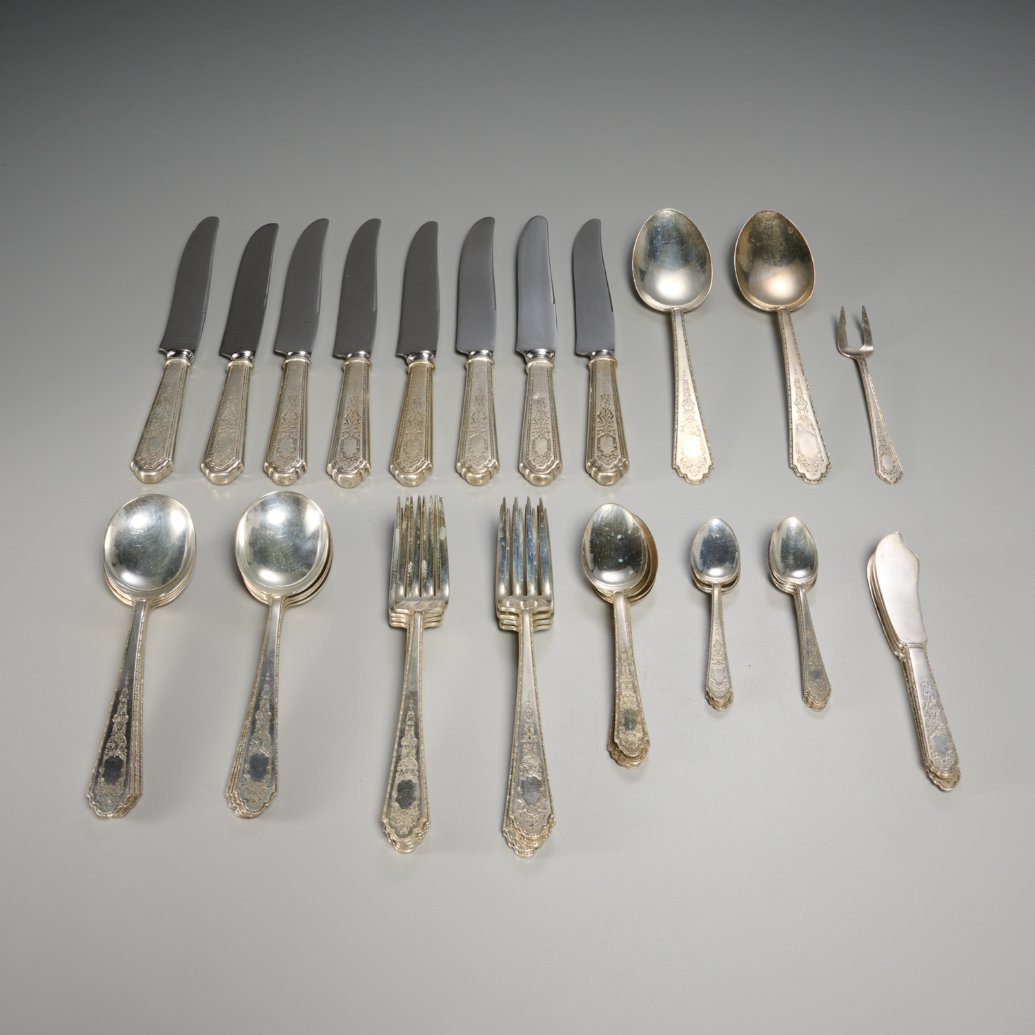 LUNT STERLING TREASURE FLATWARE 3602d4