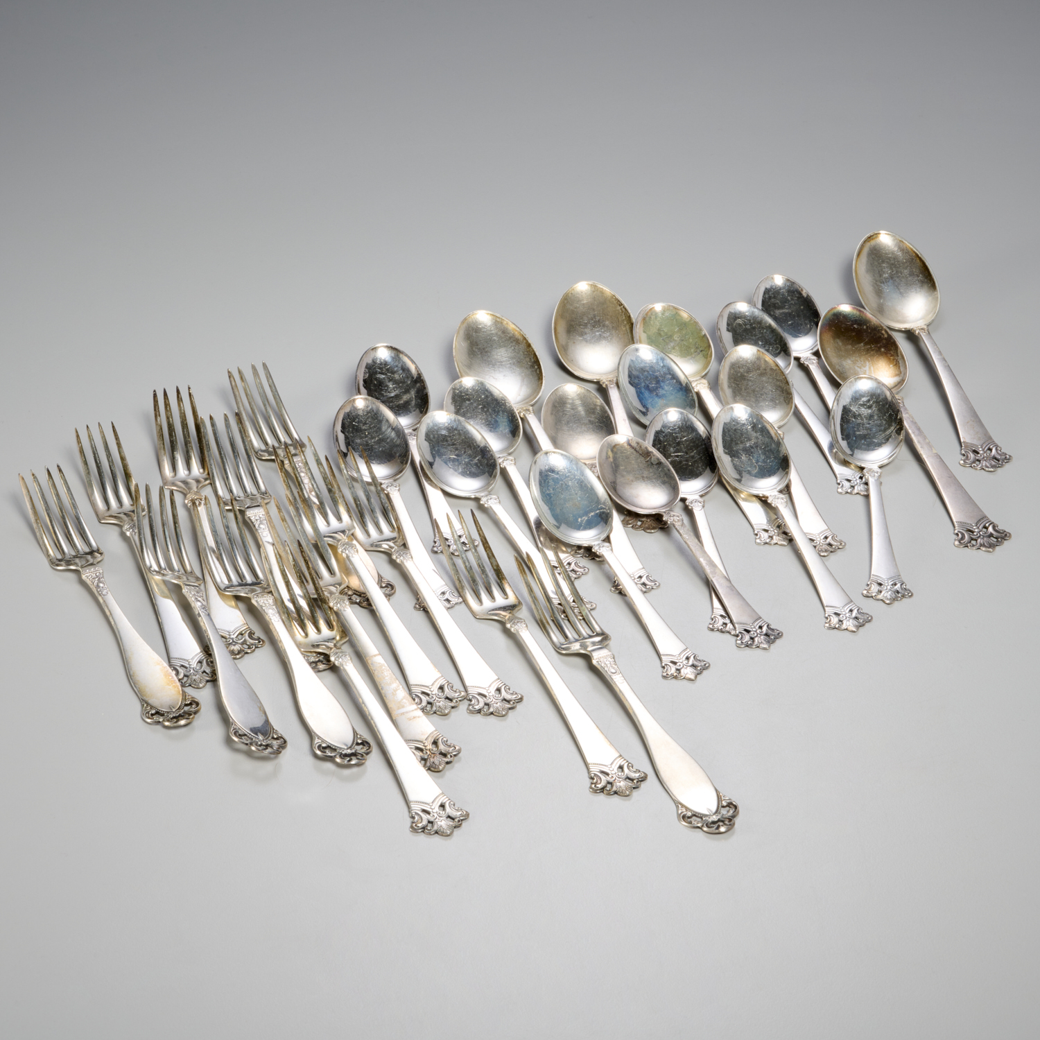 MAGNUS AASE, .830 SILVER FLATWARE