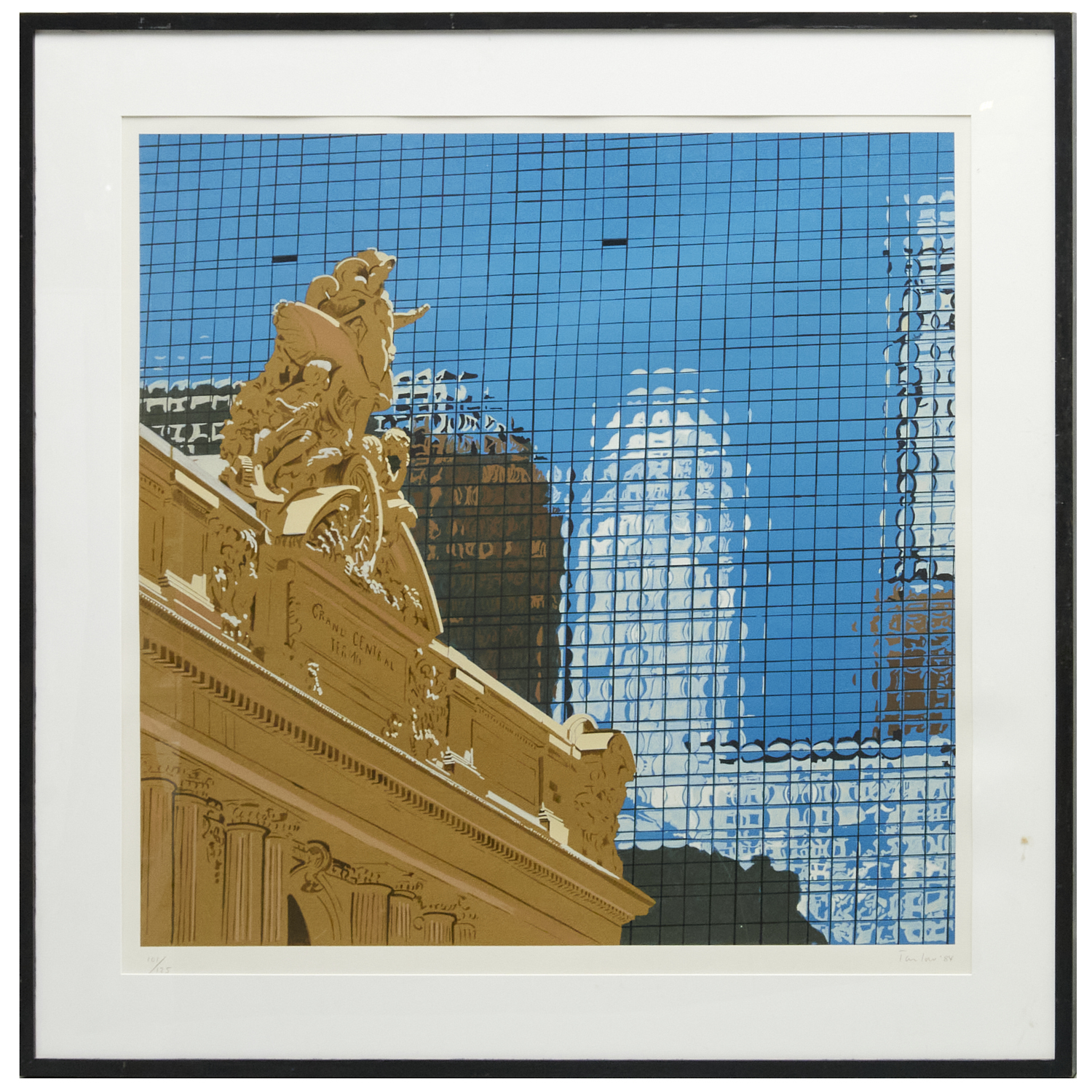 PHILIP TARLOW, NEW YORK CITY LITHOGRAPH,