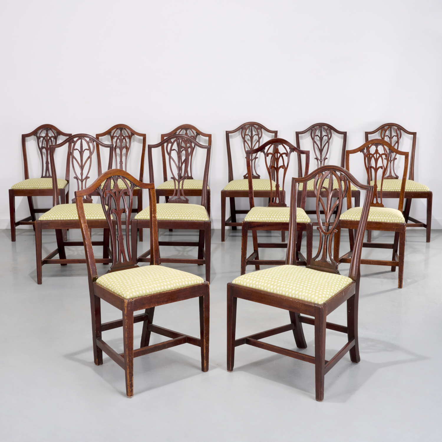  12 DINING CHAIRS SUPPLIED BY 360416
