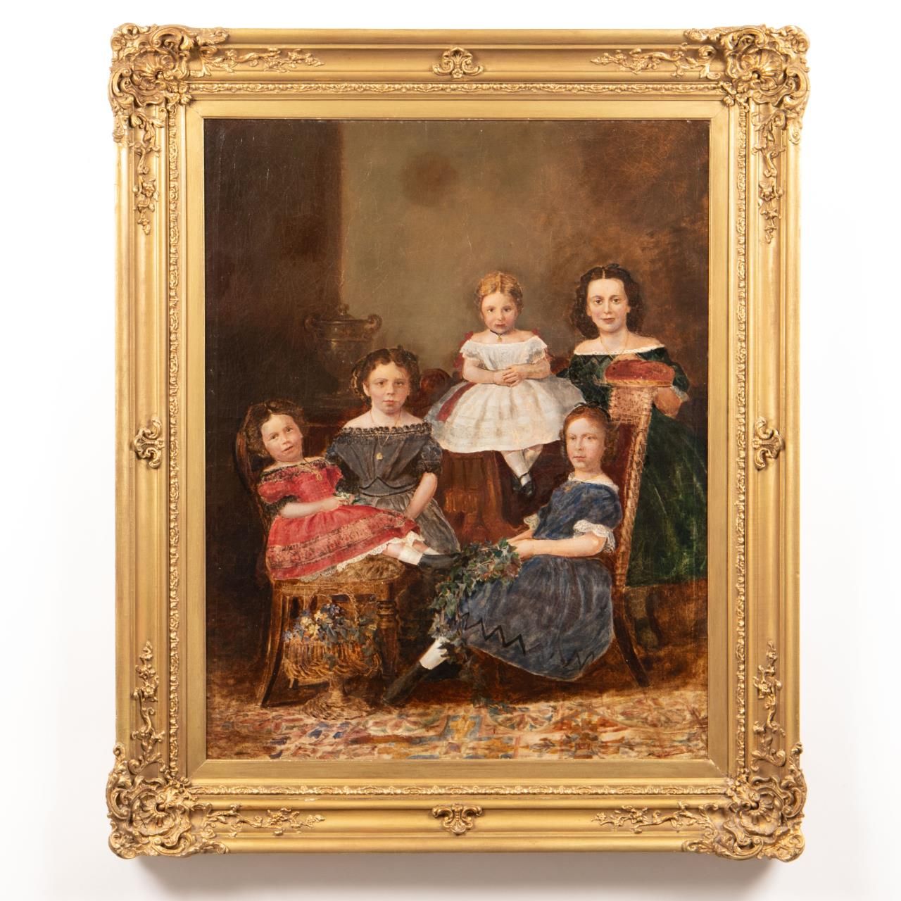 19TH C AMERICAN SCHOOL, PORTRAIT