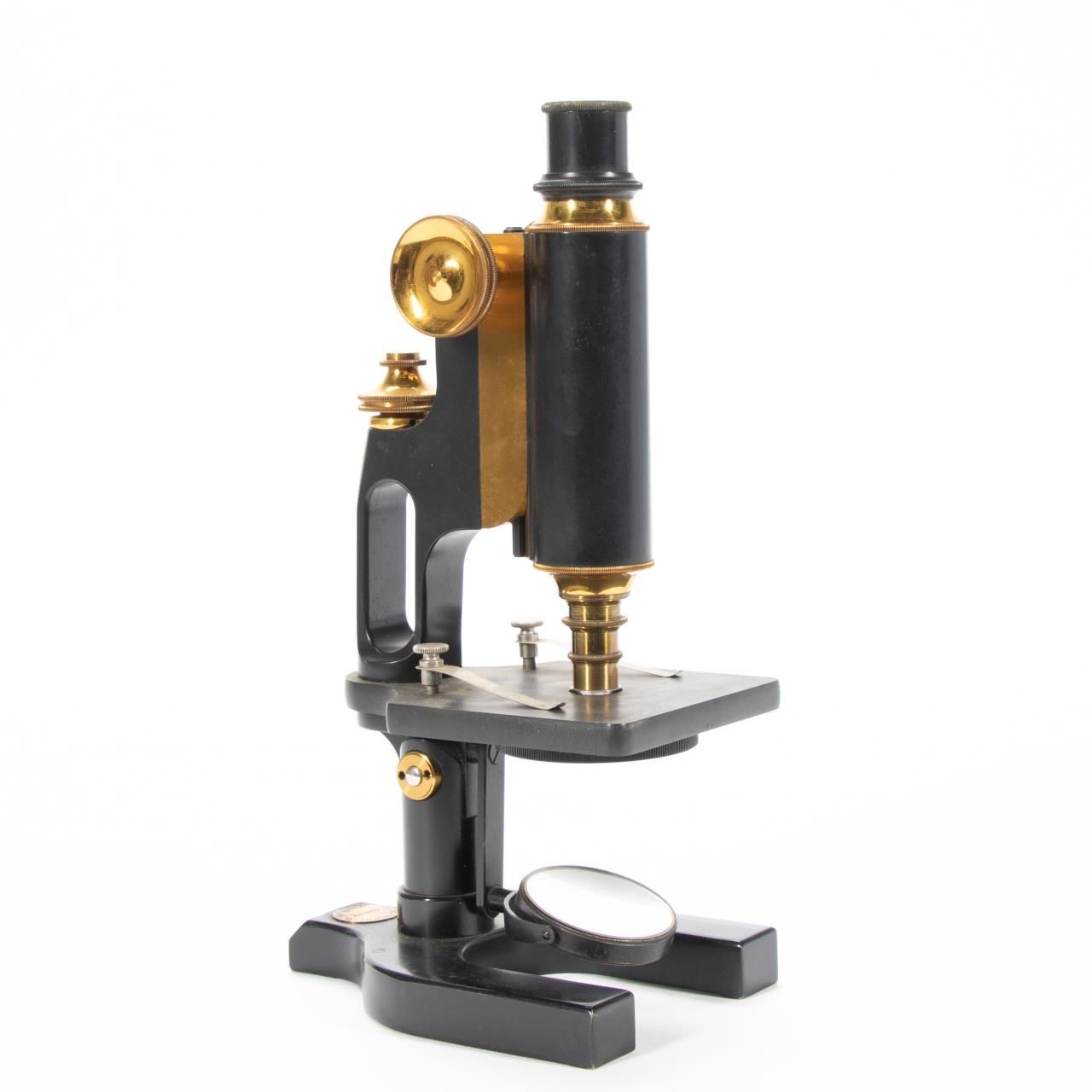 19TH C. DOLLOND & CO. BRASS MICROSCOPE