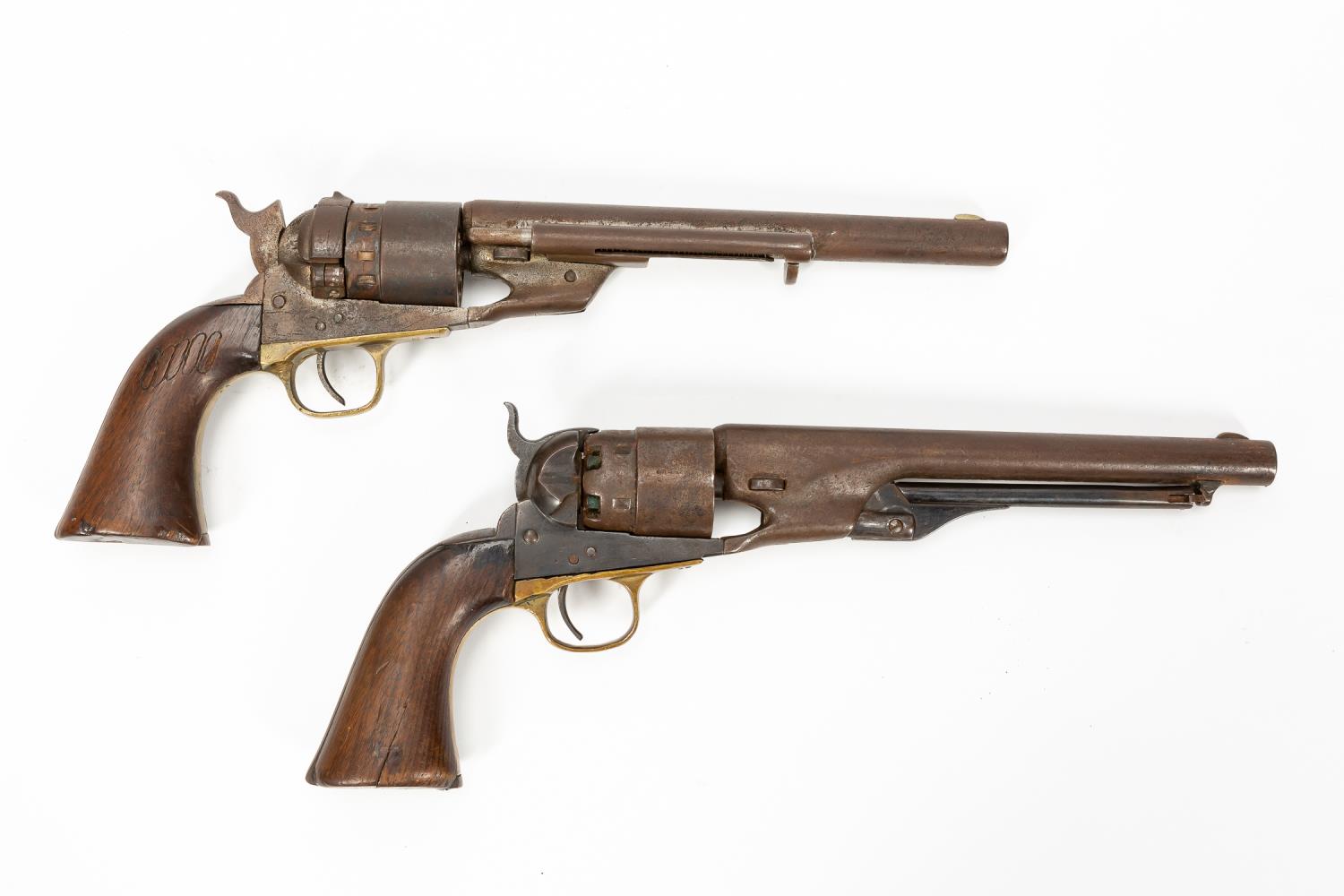 ONE 1860 ARMY COLT & ONE 1860 REPLICA