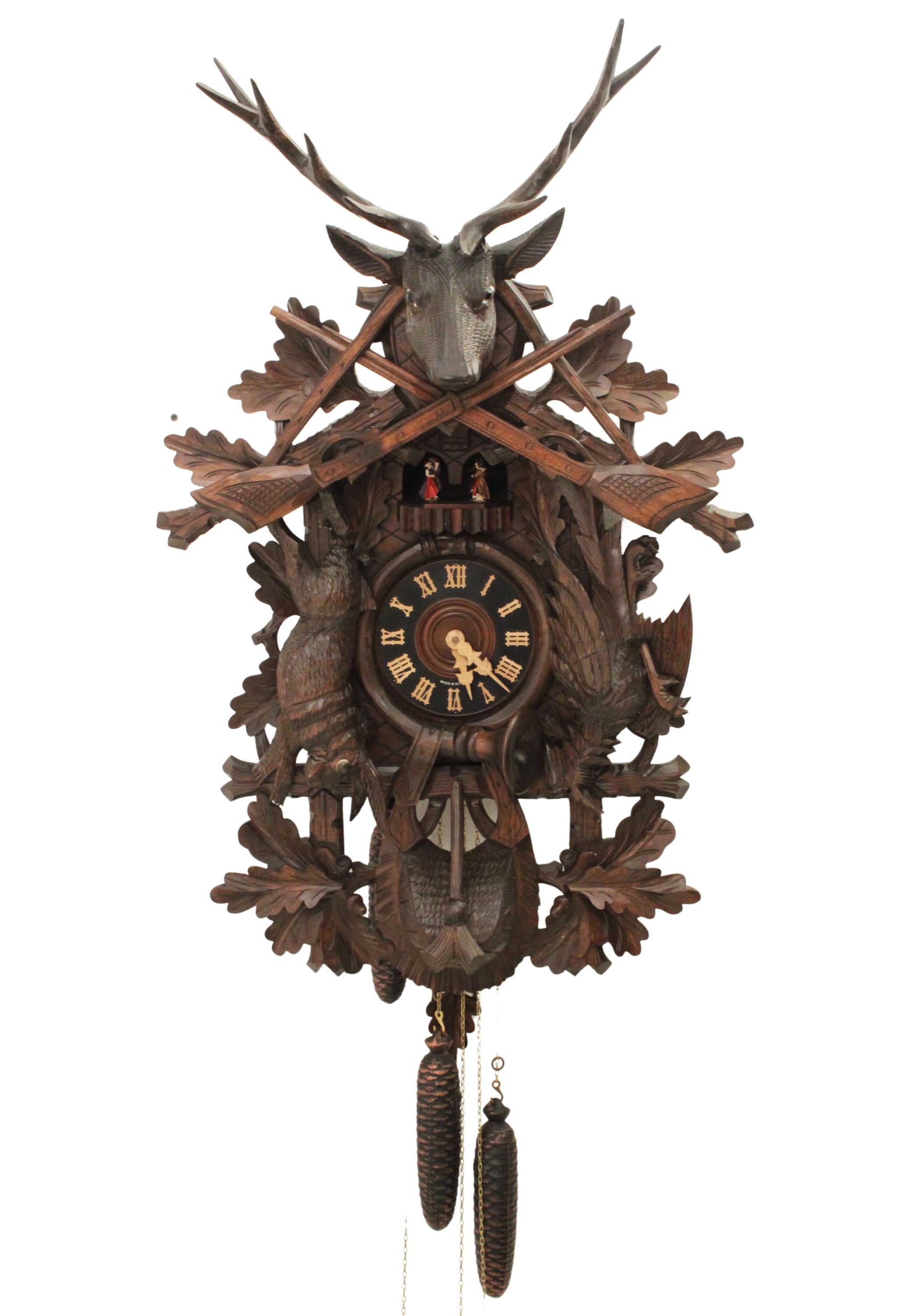 36 GERMAN BLACK FOREST CUCKOO CLOCK