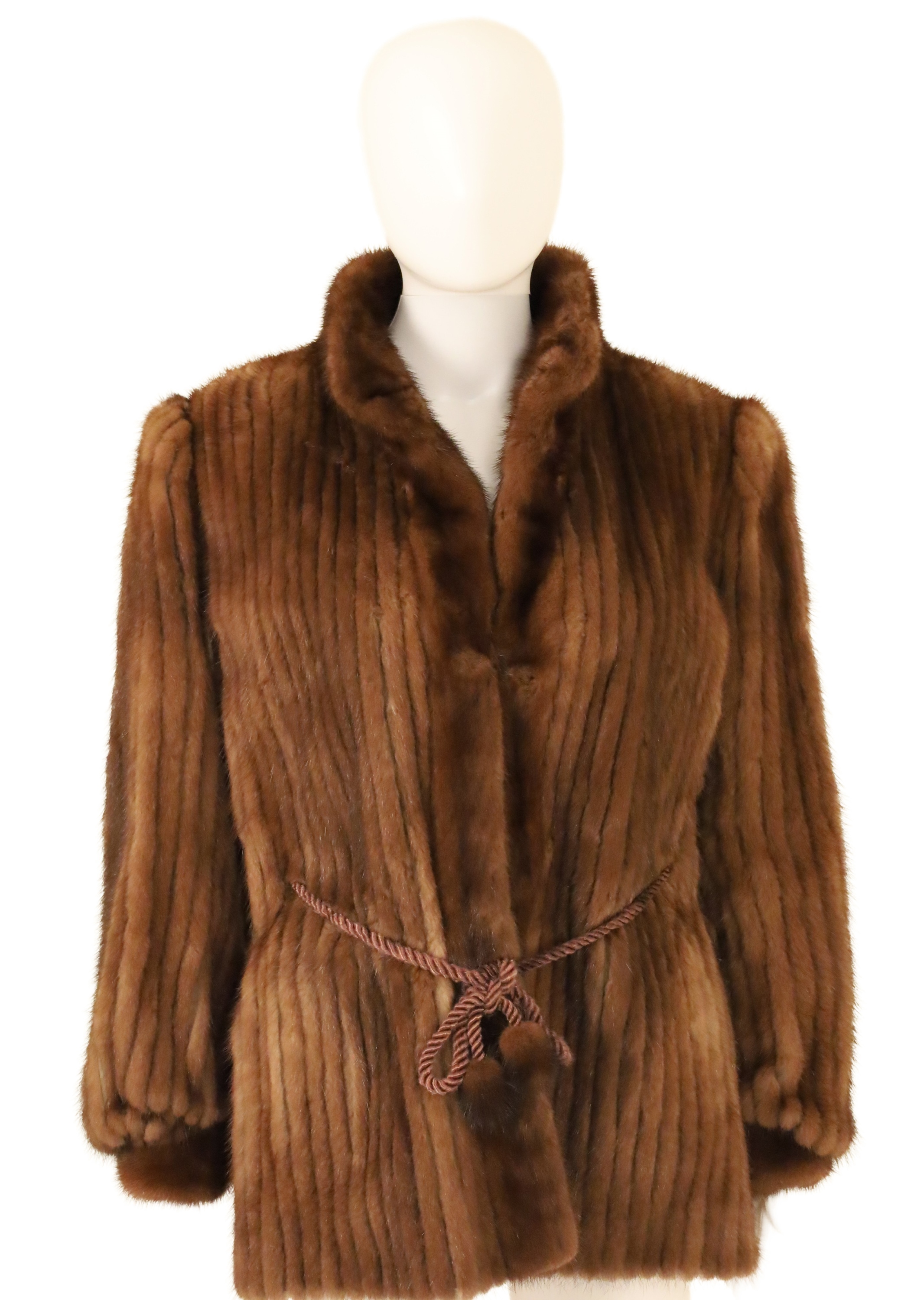 LADIES NATURAL MINK JACKET Ladies