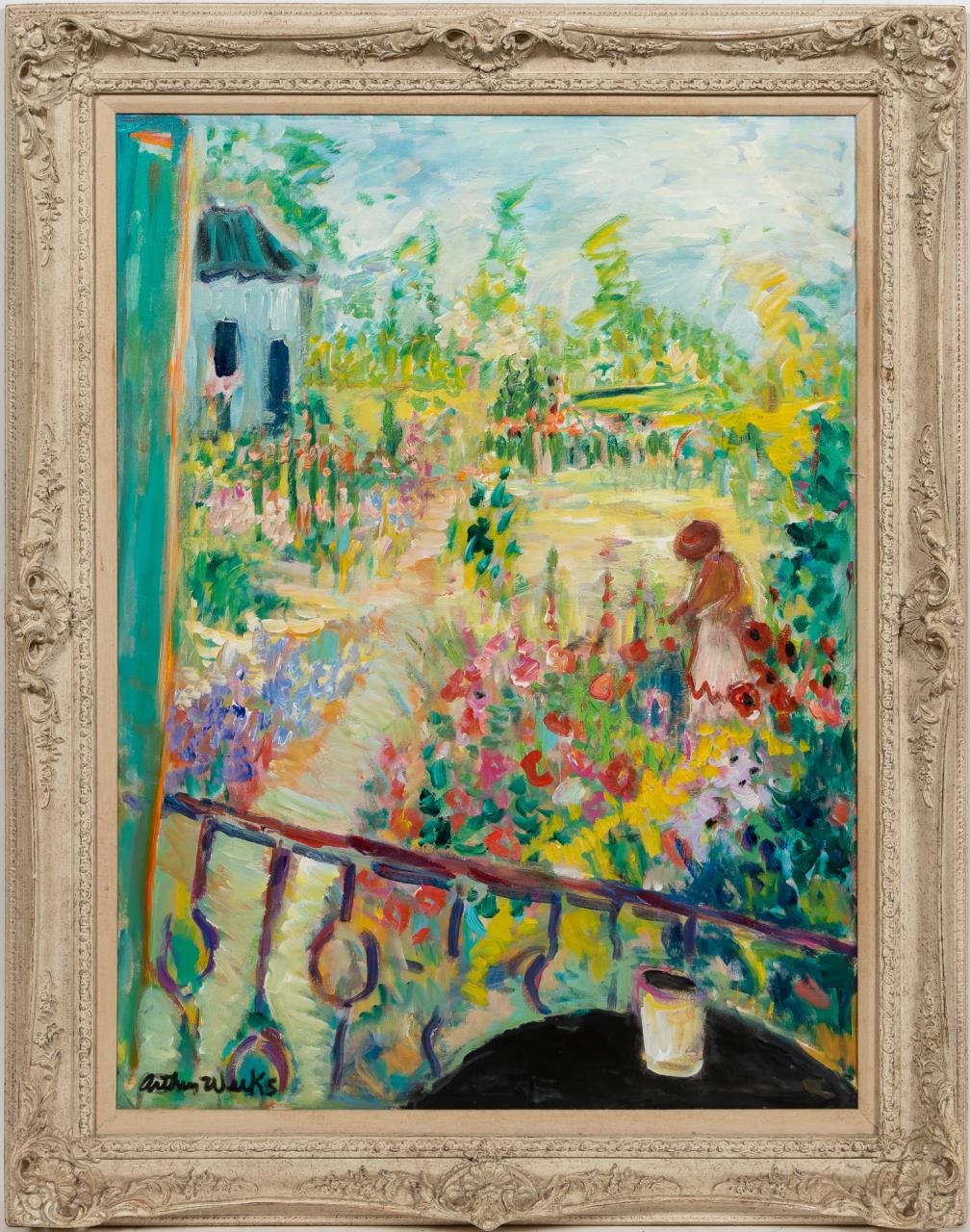 ARTHUR WEEKS, IMPRESSIONIST GARDEN