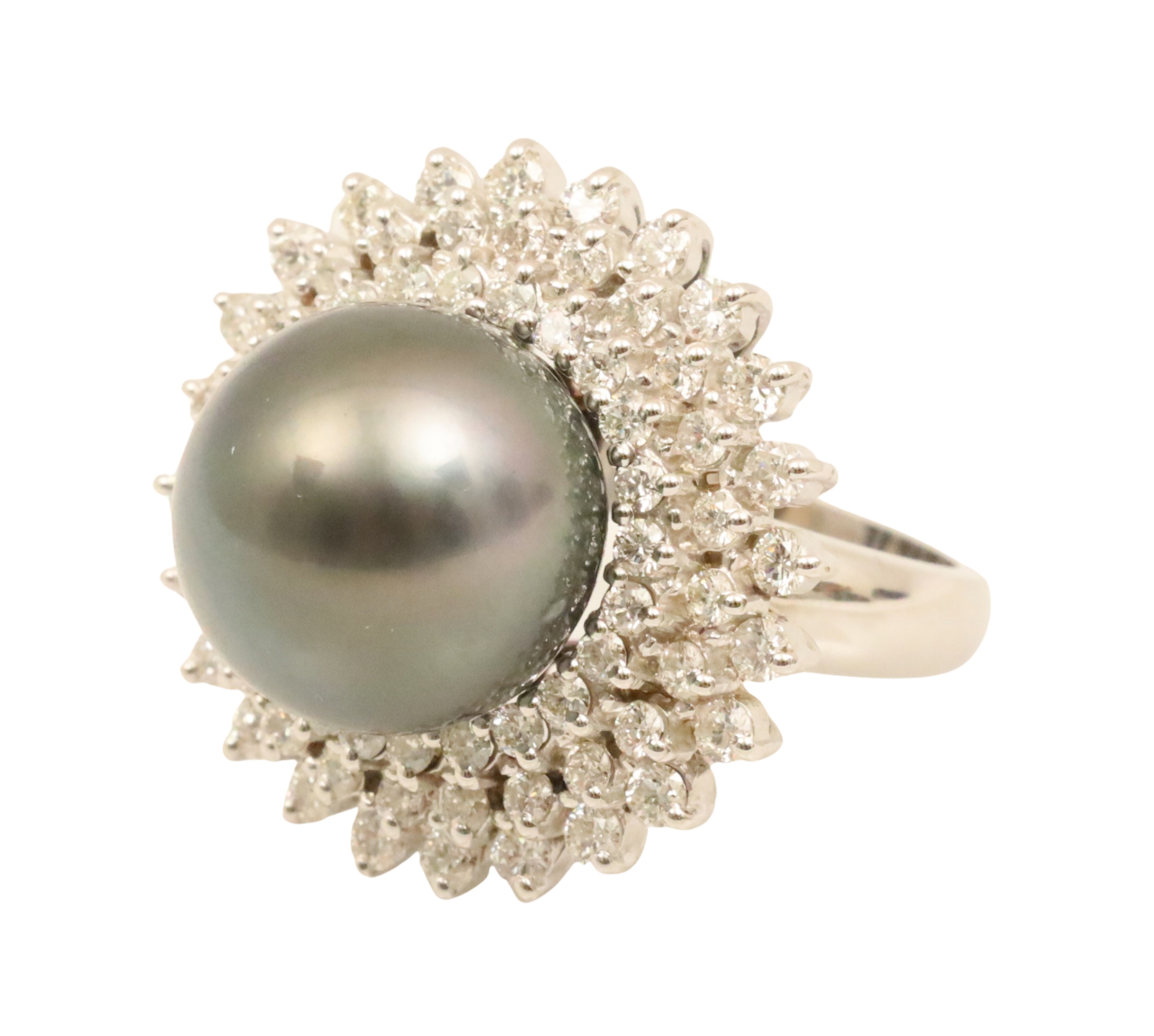 18K SOUTH SEA PEARL DIAMOND RING 35df17