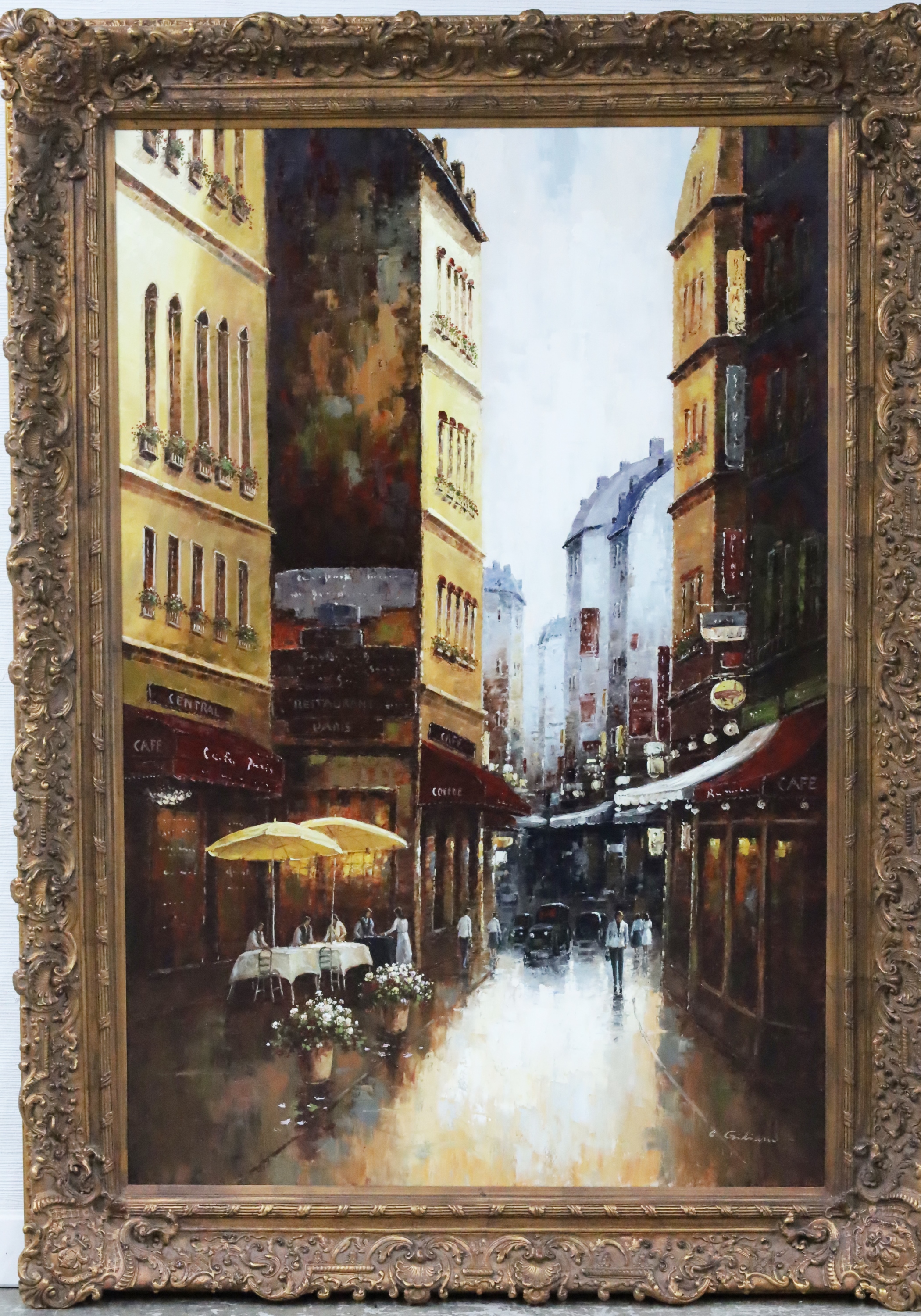 PALACIAL 87" FRENCH STREET SCENE