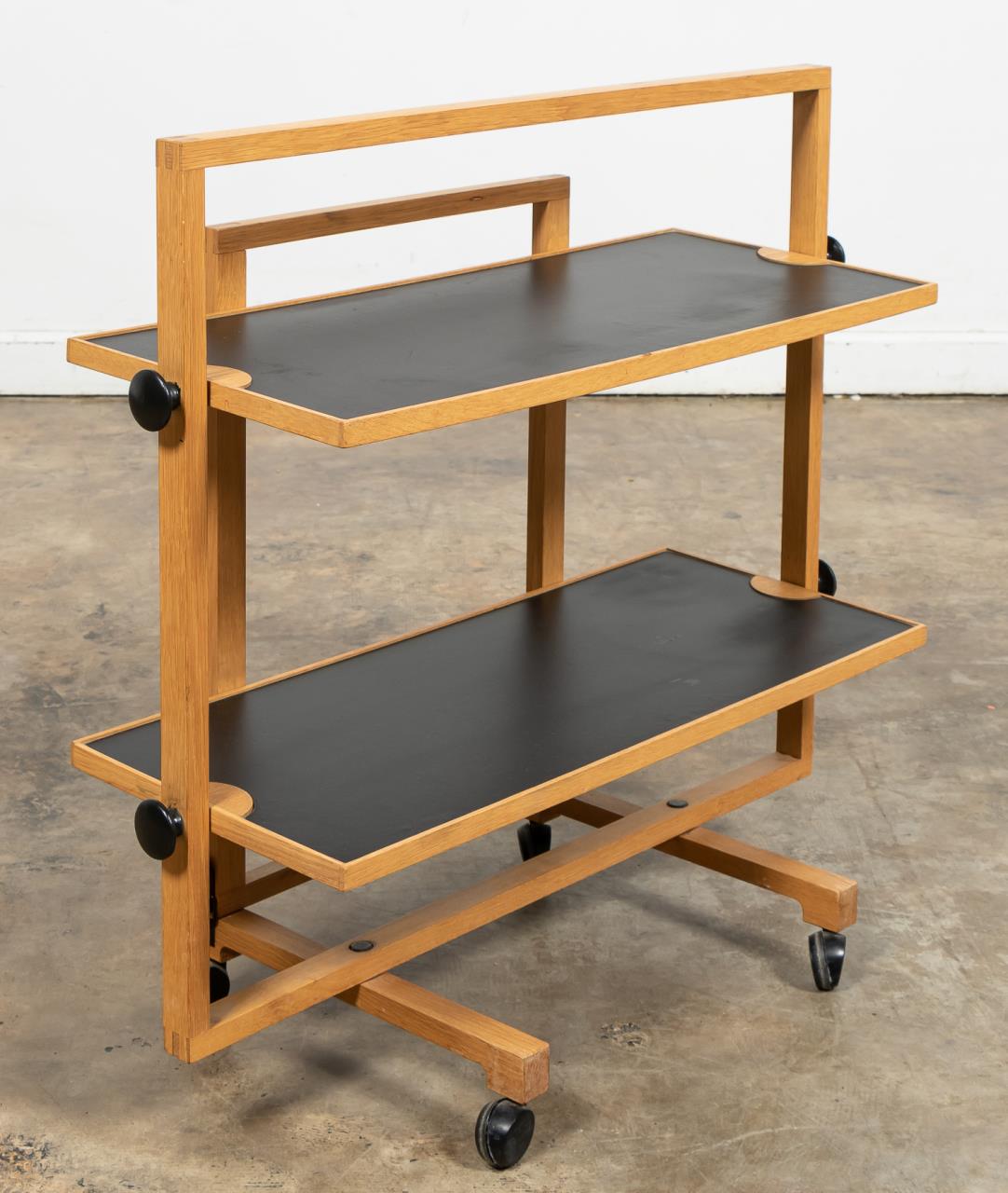 DANISH MCM STYLE FOLDING BAR CART