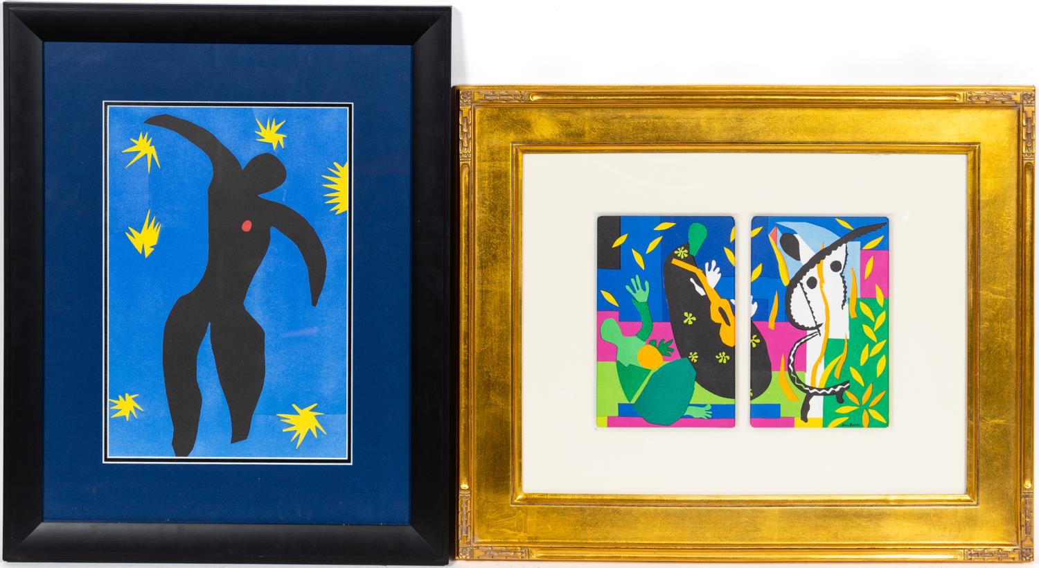 TWO MATISSE CUT OUT LITHOGRAPH 35df67