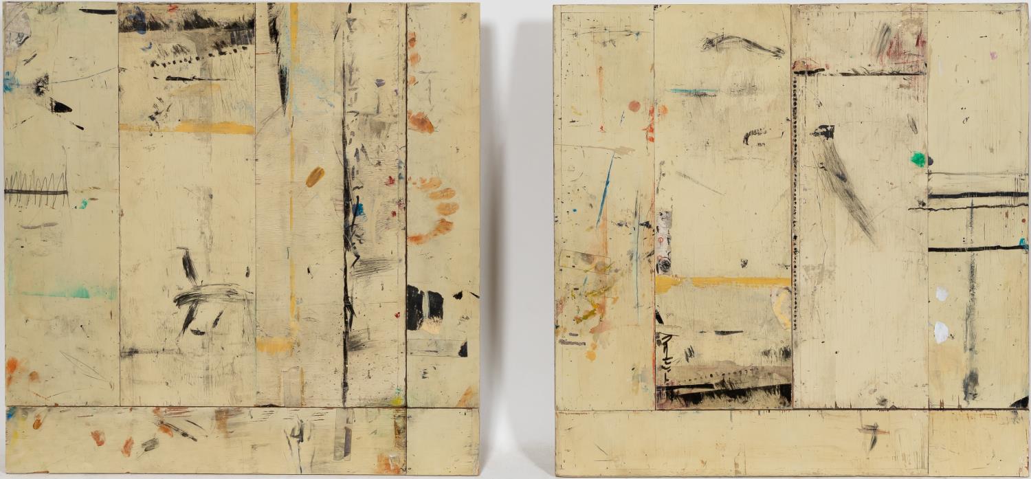 ROBERTA MARKS, ABSTRACT PAIR, MIXED